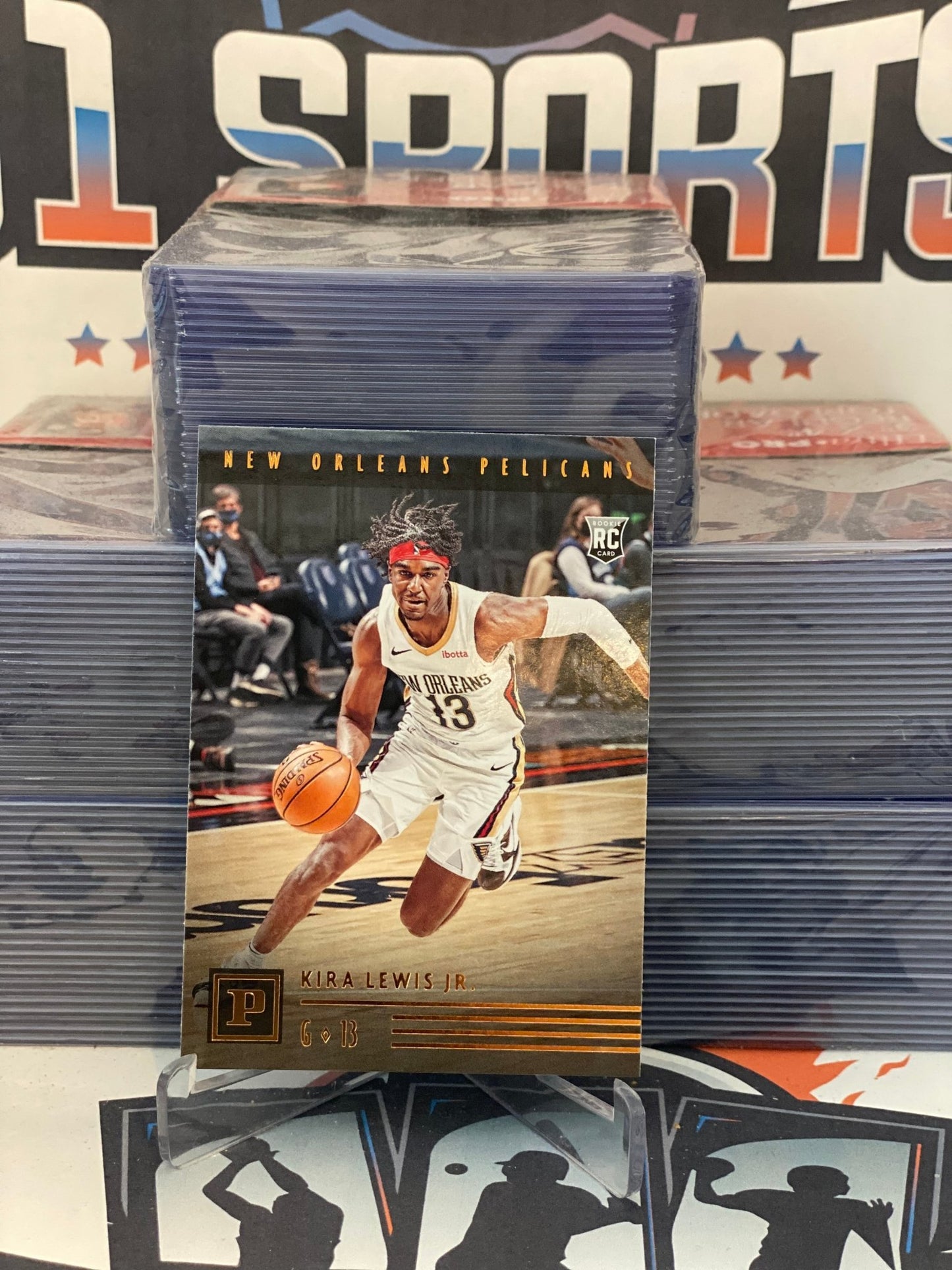 2020 Panini Chronicles (Bronze, Panini) Kira Lewis Jr. Rookie #123