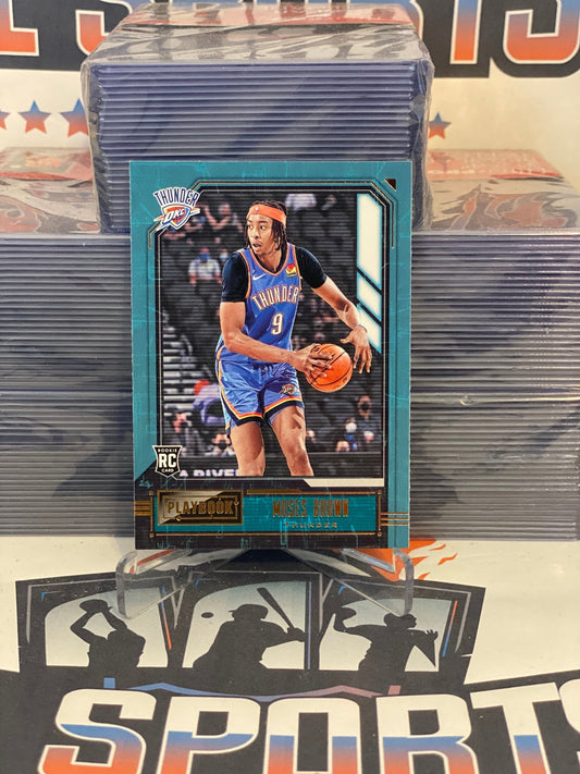 2020 Panini Chronicles (Bronze, Playbook) Moses Brown Rookie #190