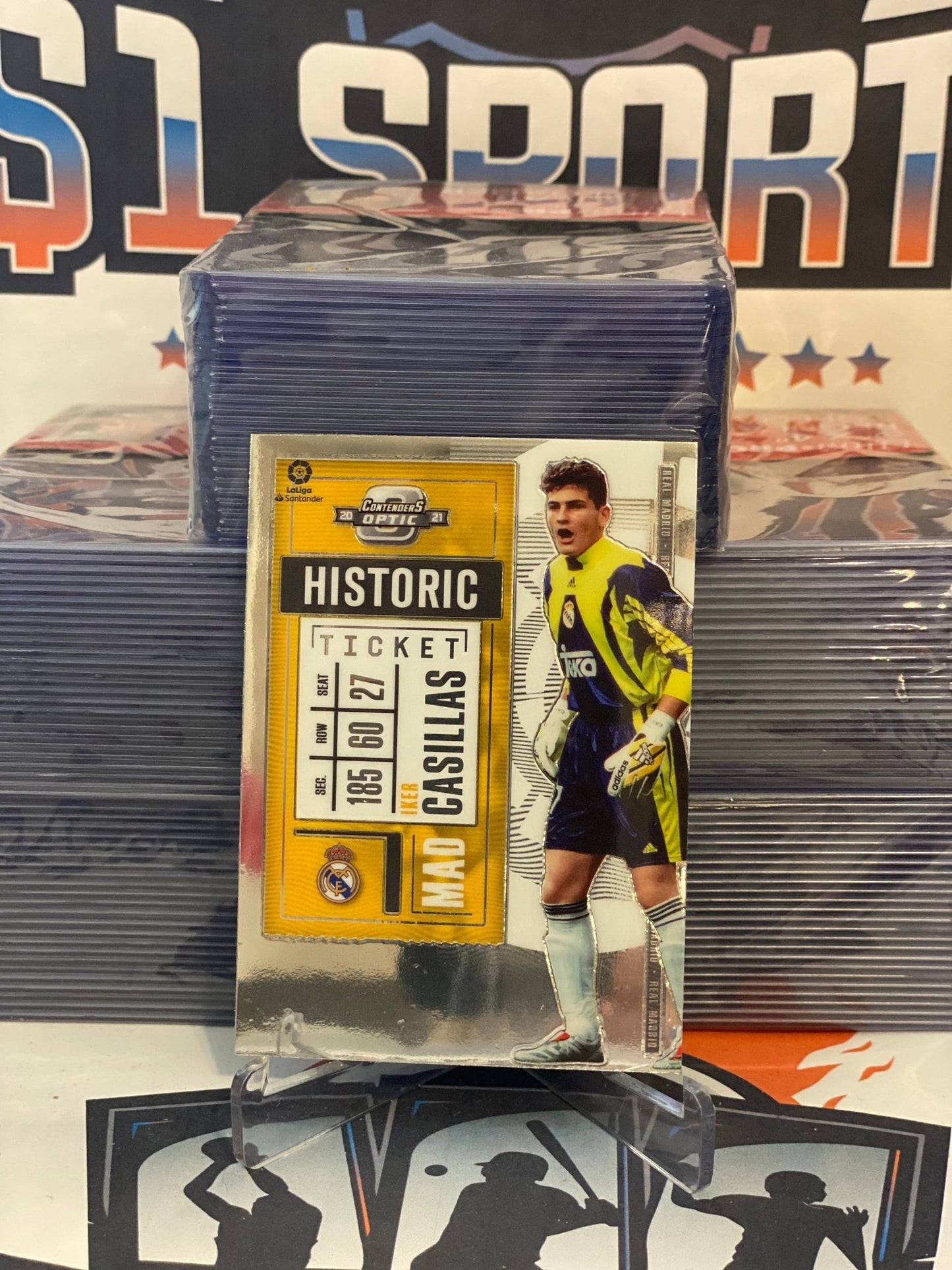 2020 Panini Chronicles (Contenders Optic) La Liga Iker Casillas #4