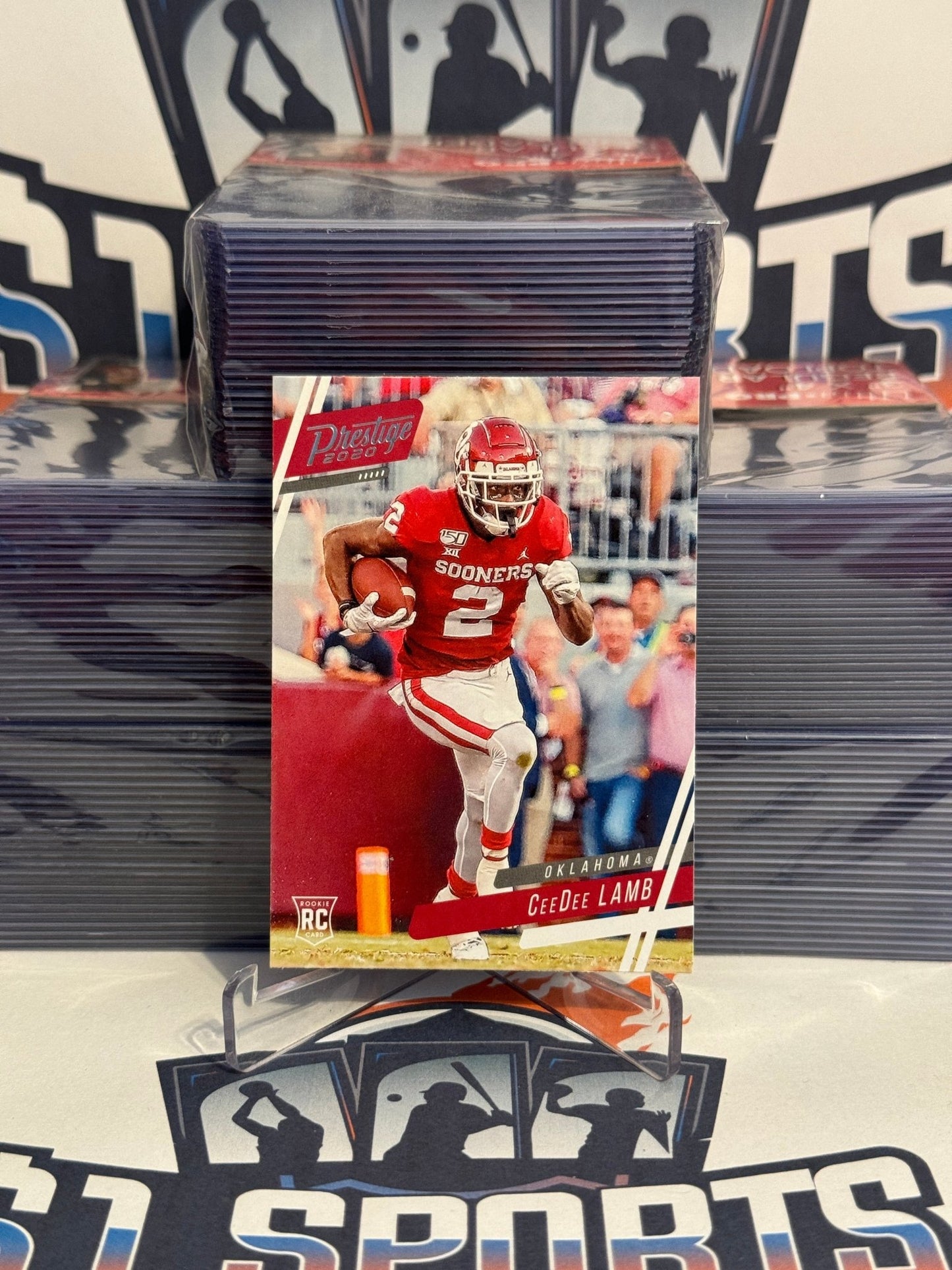 2020 Panini Chronicles Draft Picks (Prestige) CeeDee Lamb Rookie #2