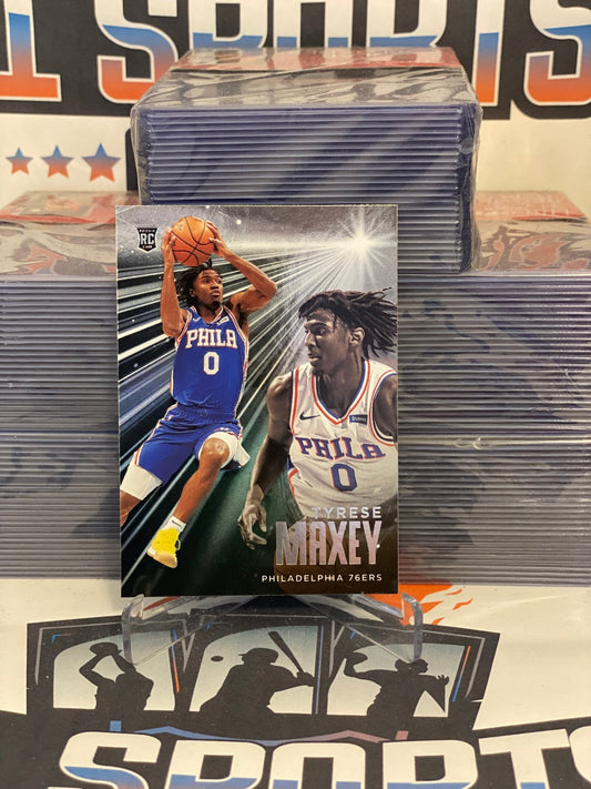2020 Panini Chronicles (Essentials) Tyrese Maxey Rookie #208