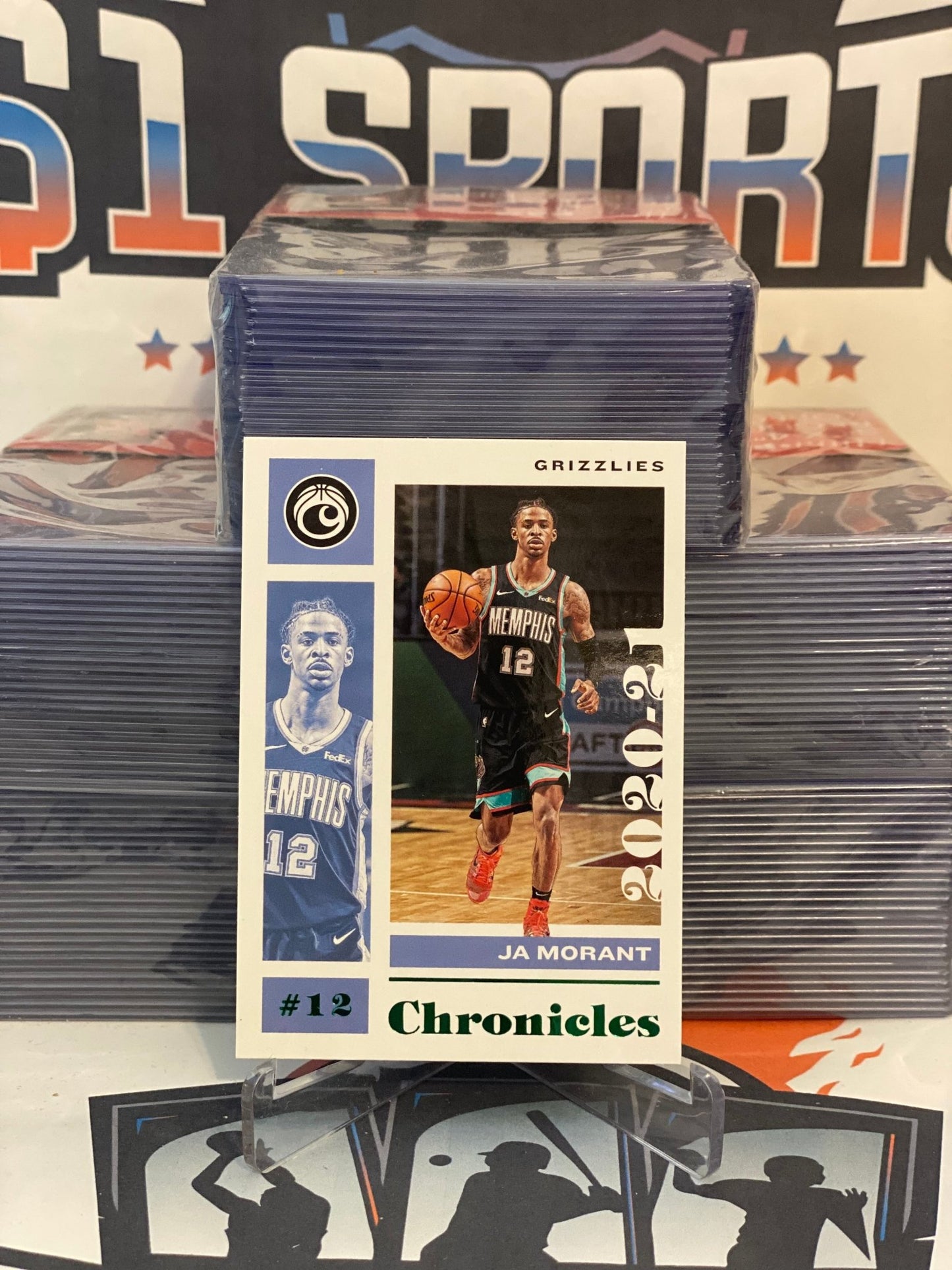 2020 Panini Chronicles (Green) Ja Morant #41