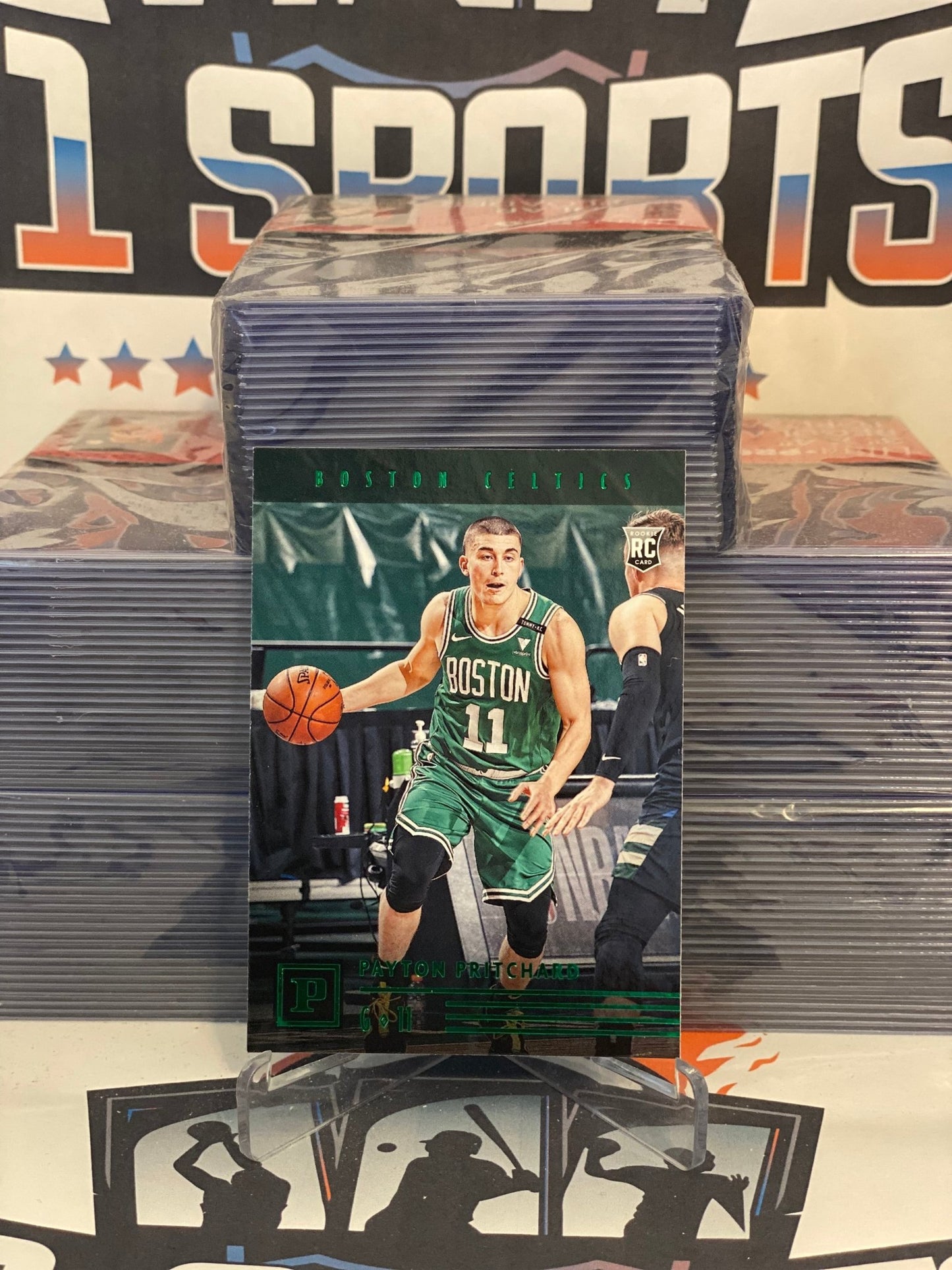 2020 Panini Chronicles (Green, Panini) Payton Pritchard Rookie #121