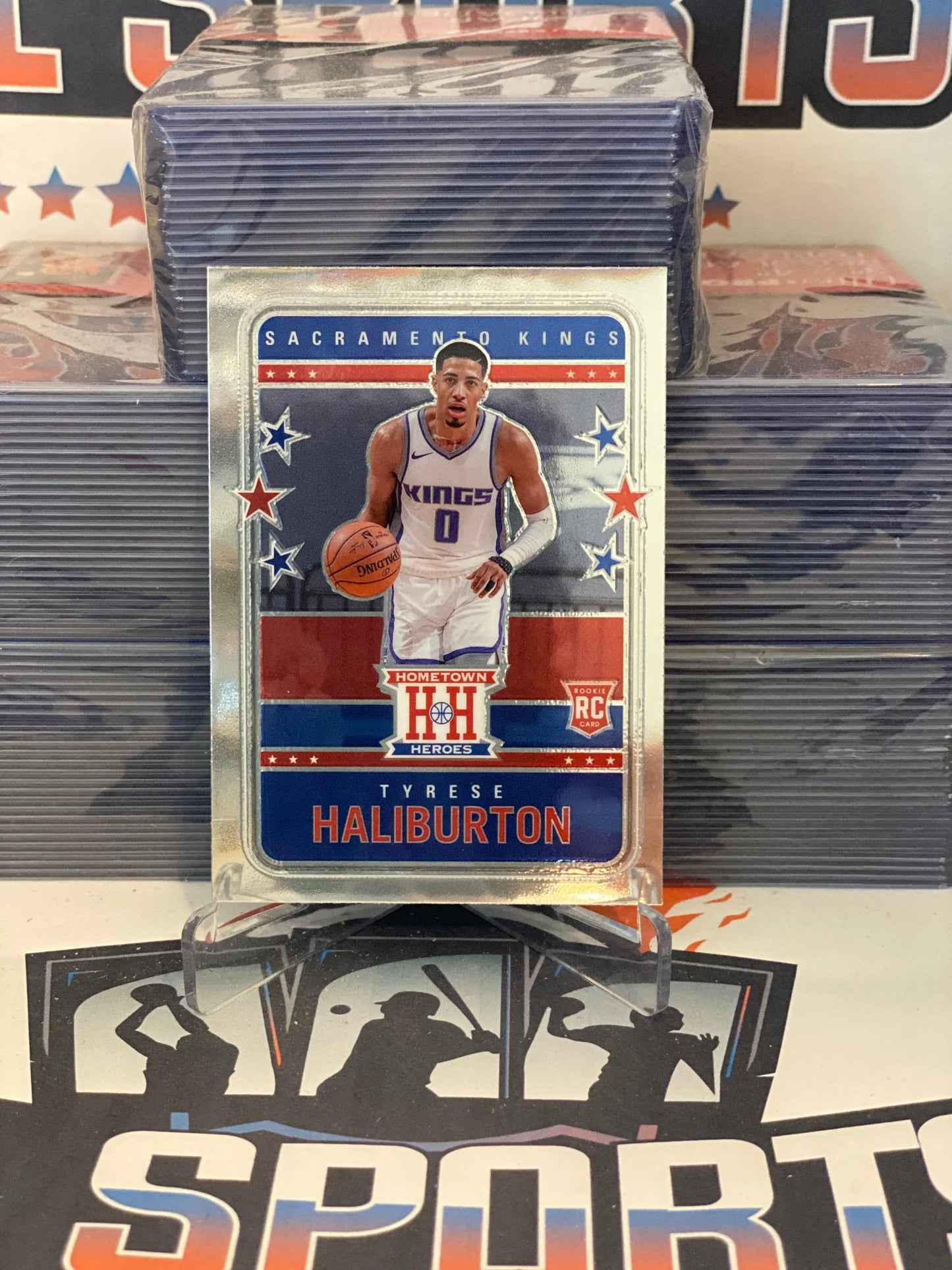2020 Panini Chronicles (Hometown Heroes) Tyrese Haliburton Rookie #556