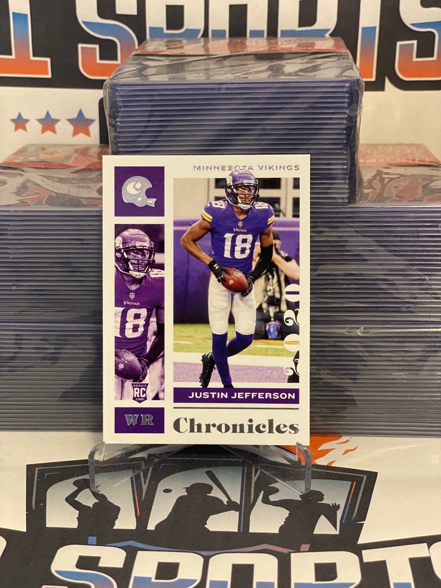 2020 Panini Chronicles Justin Jefferson Rookie #62