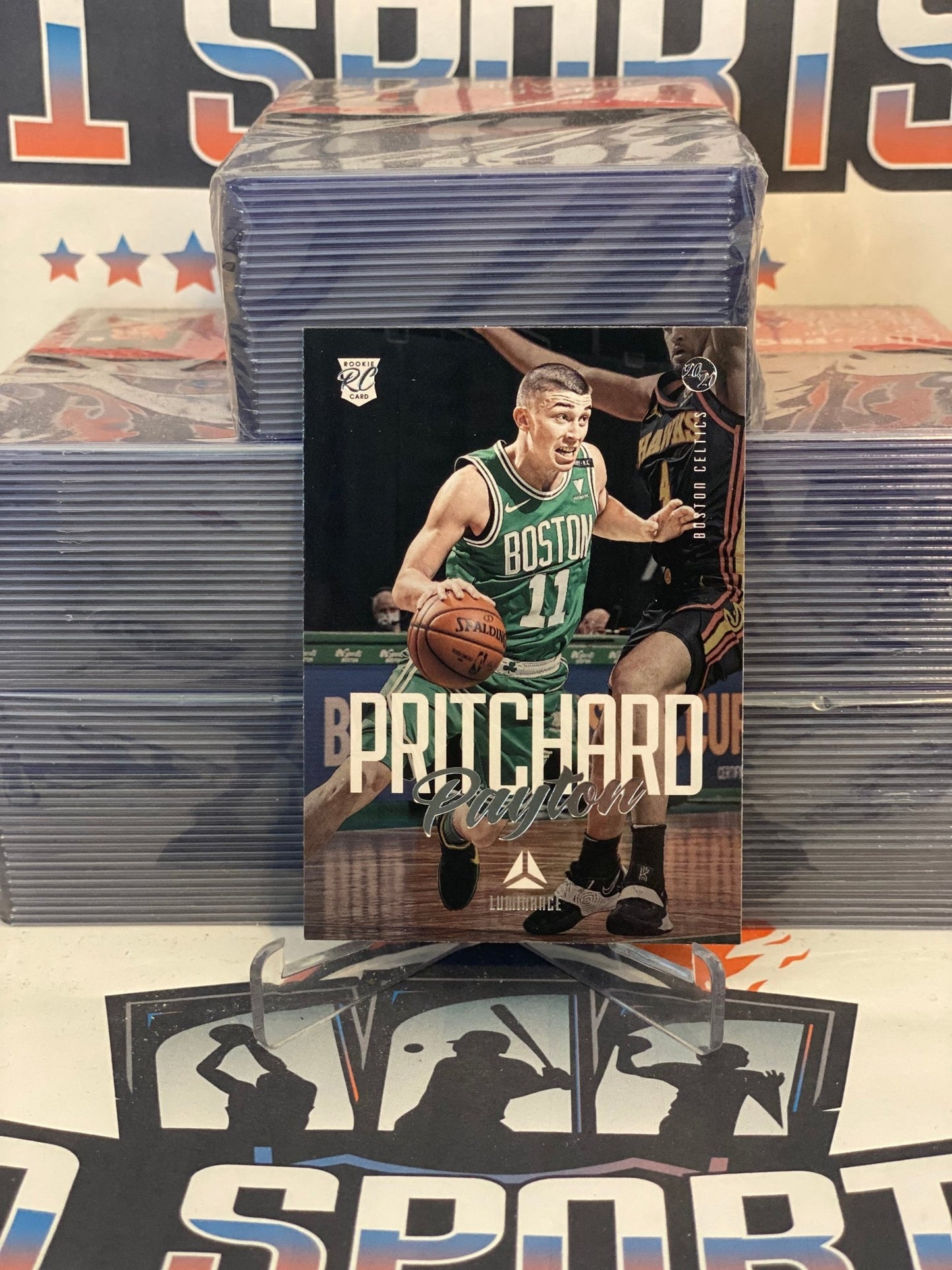 2020 Panini Chronicles (Luminance) Payton Pritchard Rookie #142