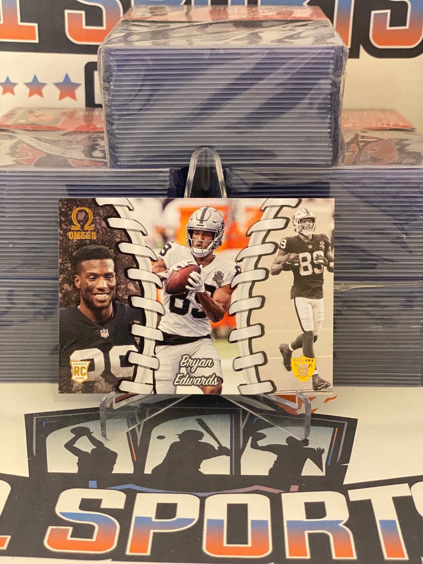 2020 Panini Chronicles (Omega) Bryan Edwards Rookie #O-33