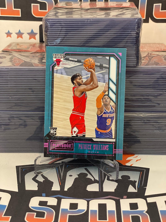 2020 Panini Chronicles (Pink, Playbook) Patrick Wiliams Rookie #184