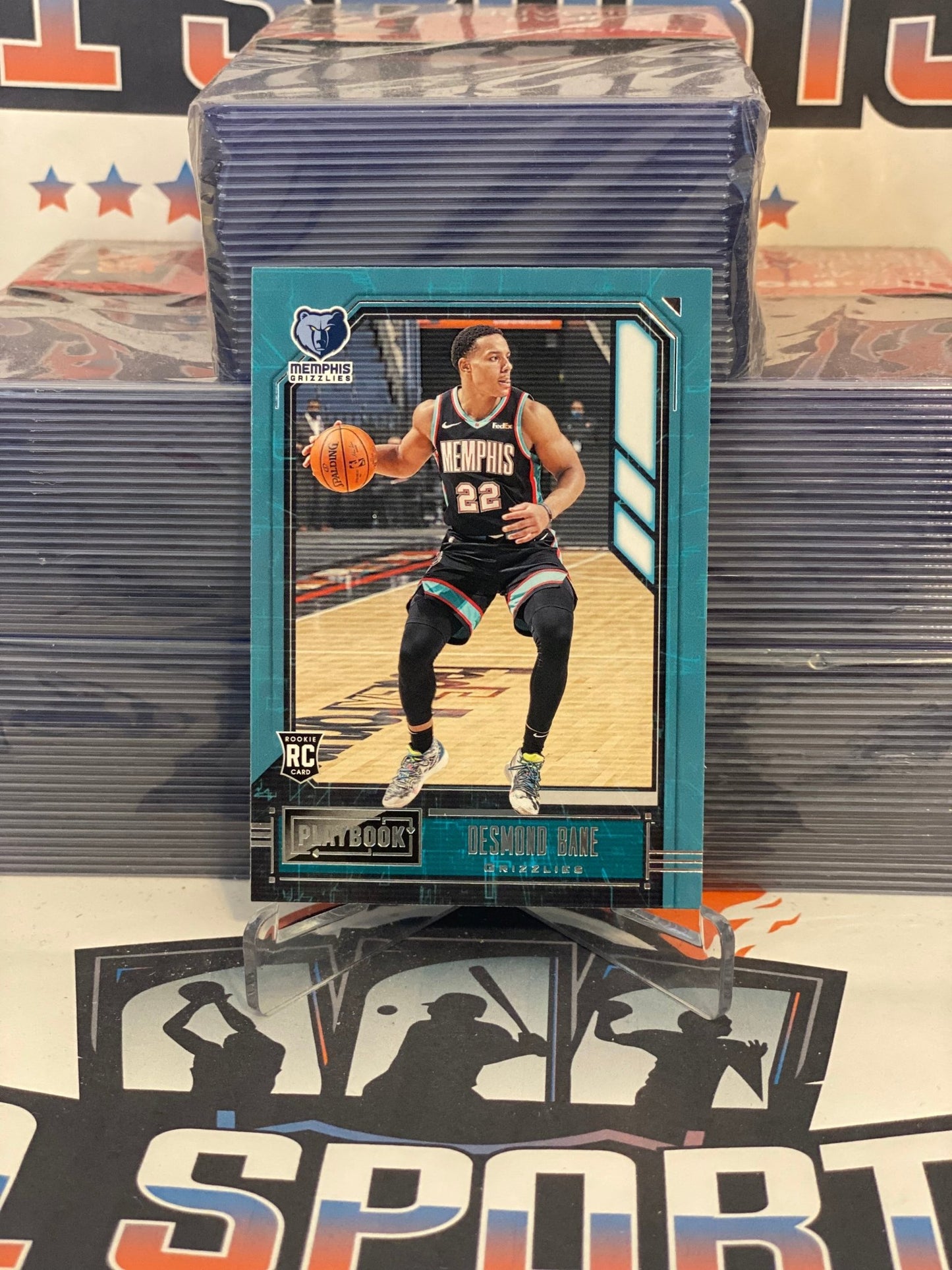 2020 Panini Chronicles (Playbook) Desmond Bane Rookie #174