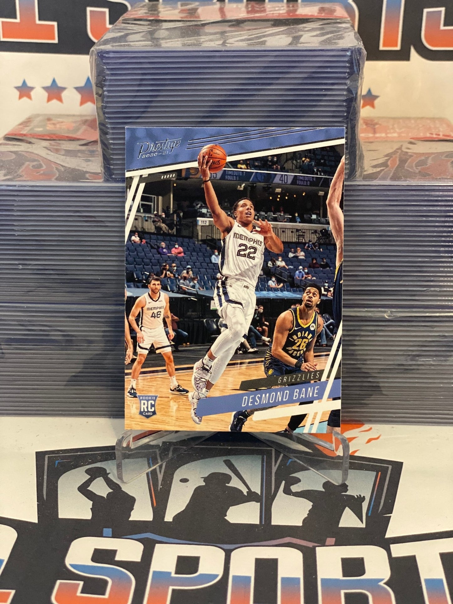 2020 Panini Chronicles (Prestige) Desmond Bane Rookie #60