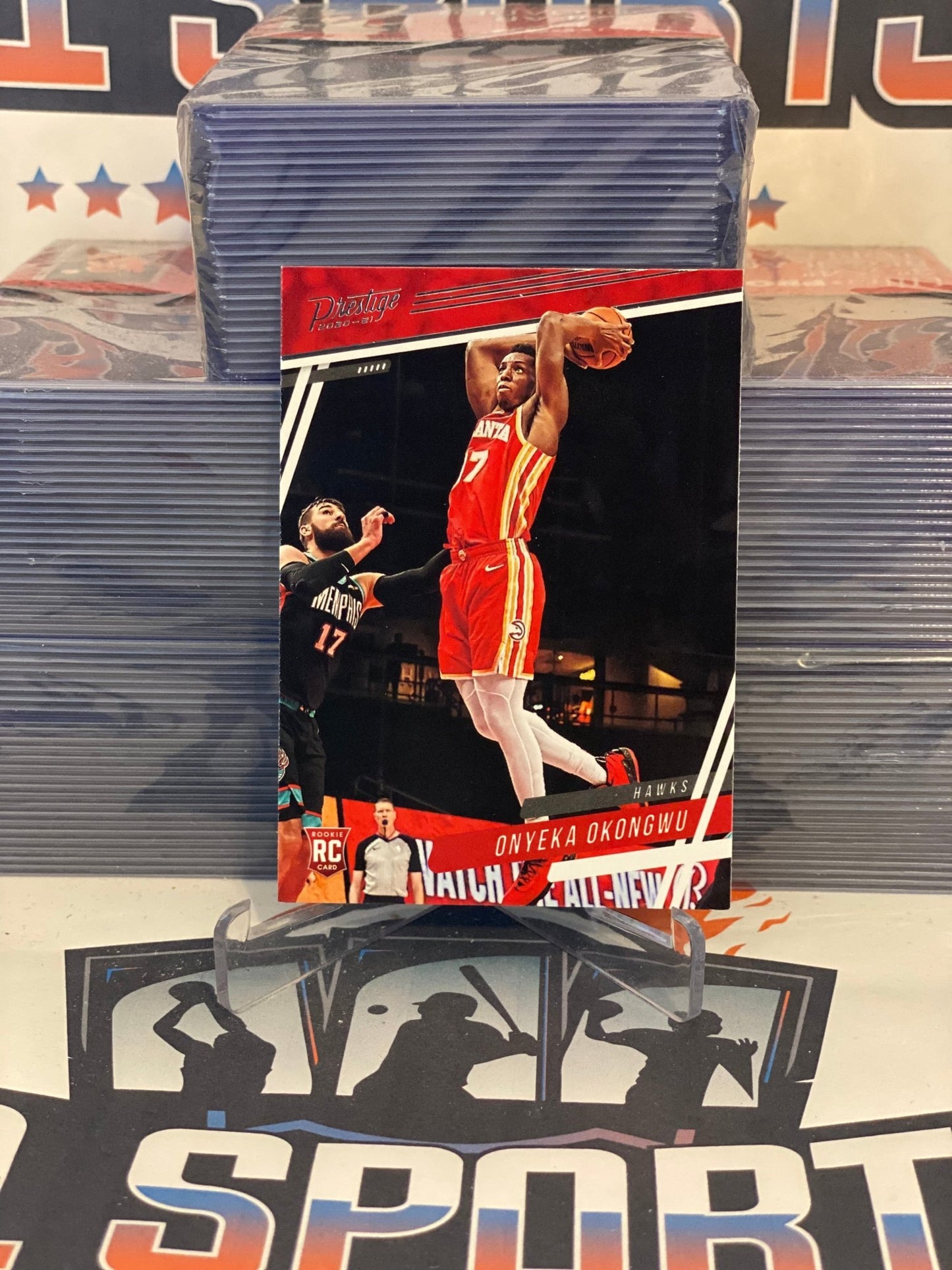 2020 Panini Chronicles (Prestige) Onyeka Okongwu Rookie #54