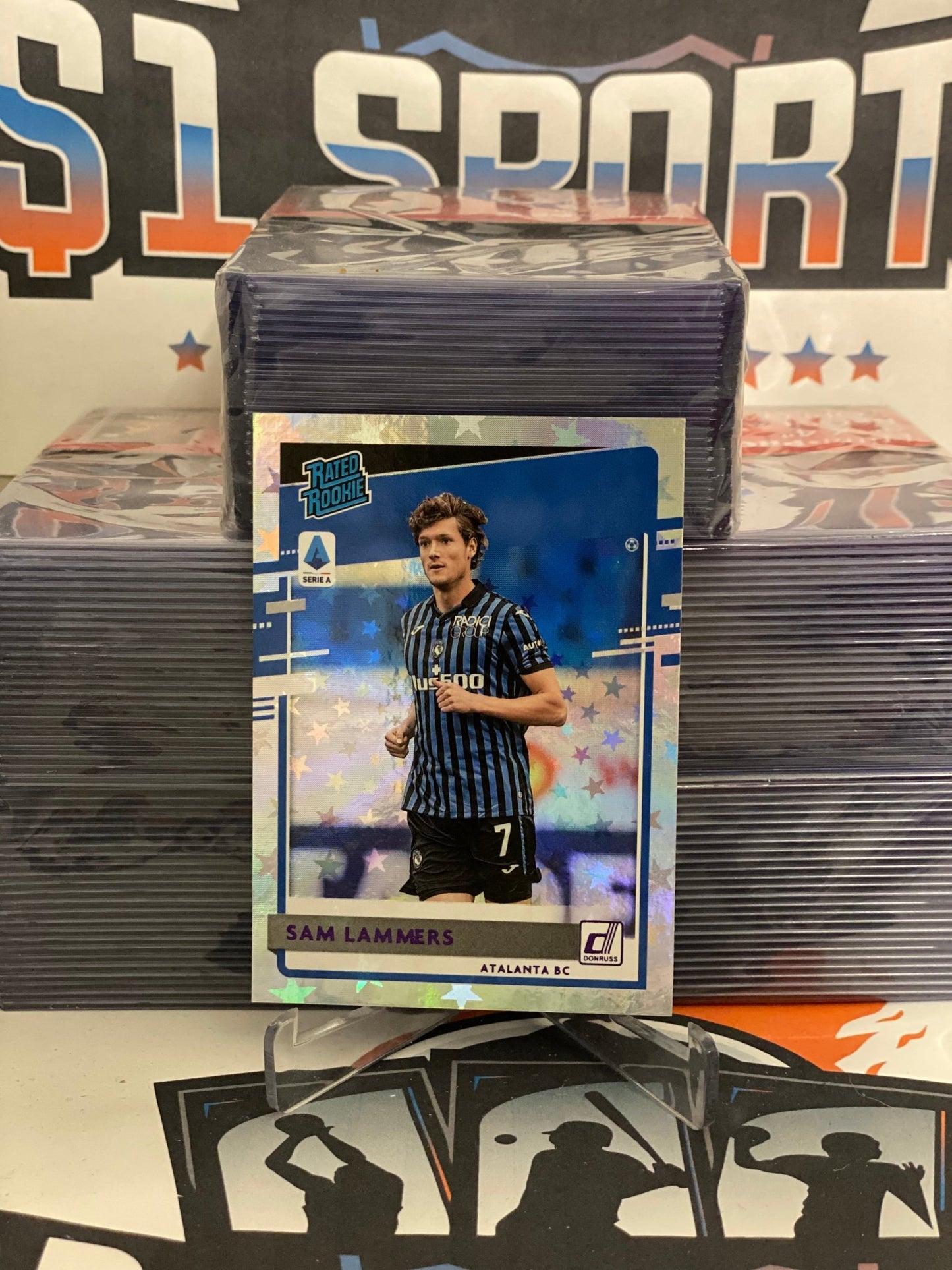 2020 Panini Chronicles (Purple Astro, Donruss, Rated Rookie) Serie A Sam Lammers #2