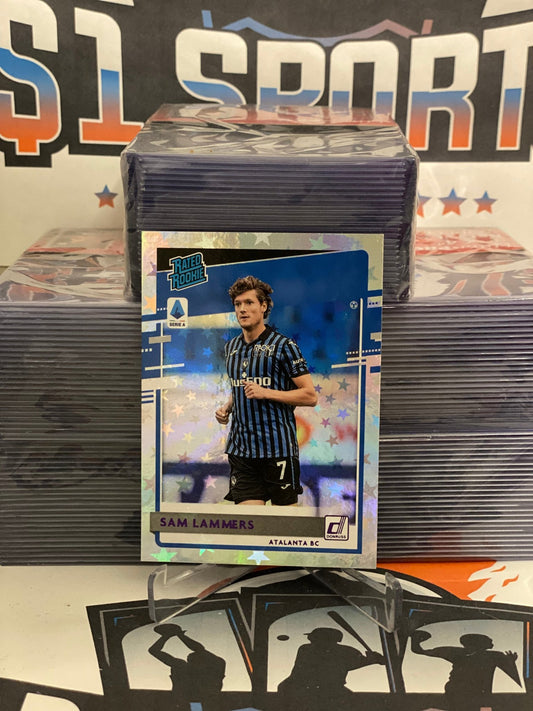 2020 Panini Chronicles (Purple Astro, Donruss, Rated Rookie) Serie A Sam Lammers #2