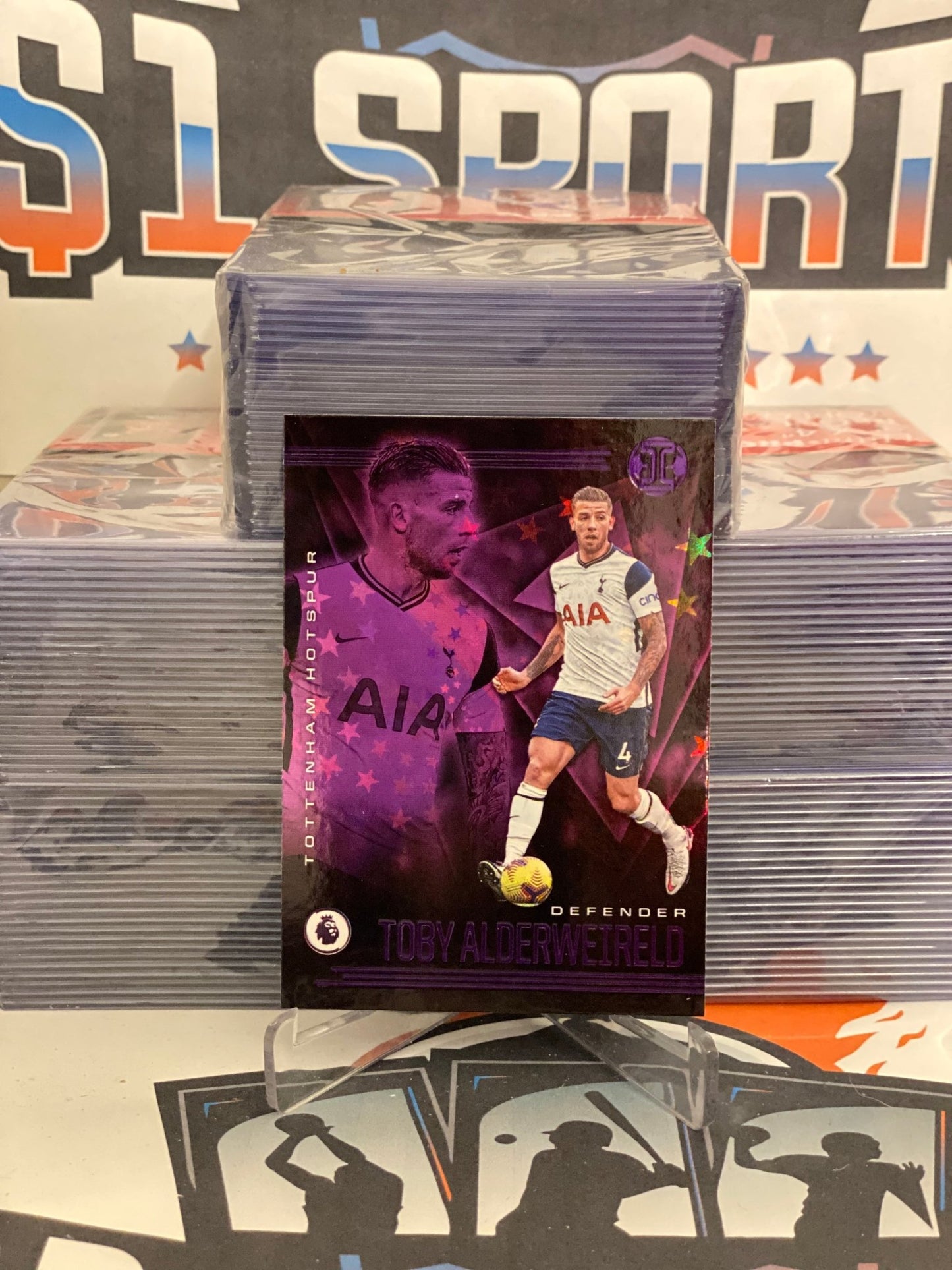2020 Panini Chronicles (Purple Astro, Illusions) Premier League Toby Alderweireld #25