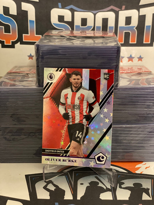 2020 Panini Chronicles (Purple Astro) Premier League Oliver Burke Rookie #12