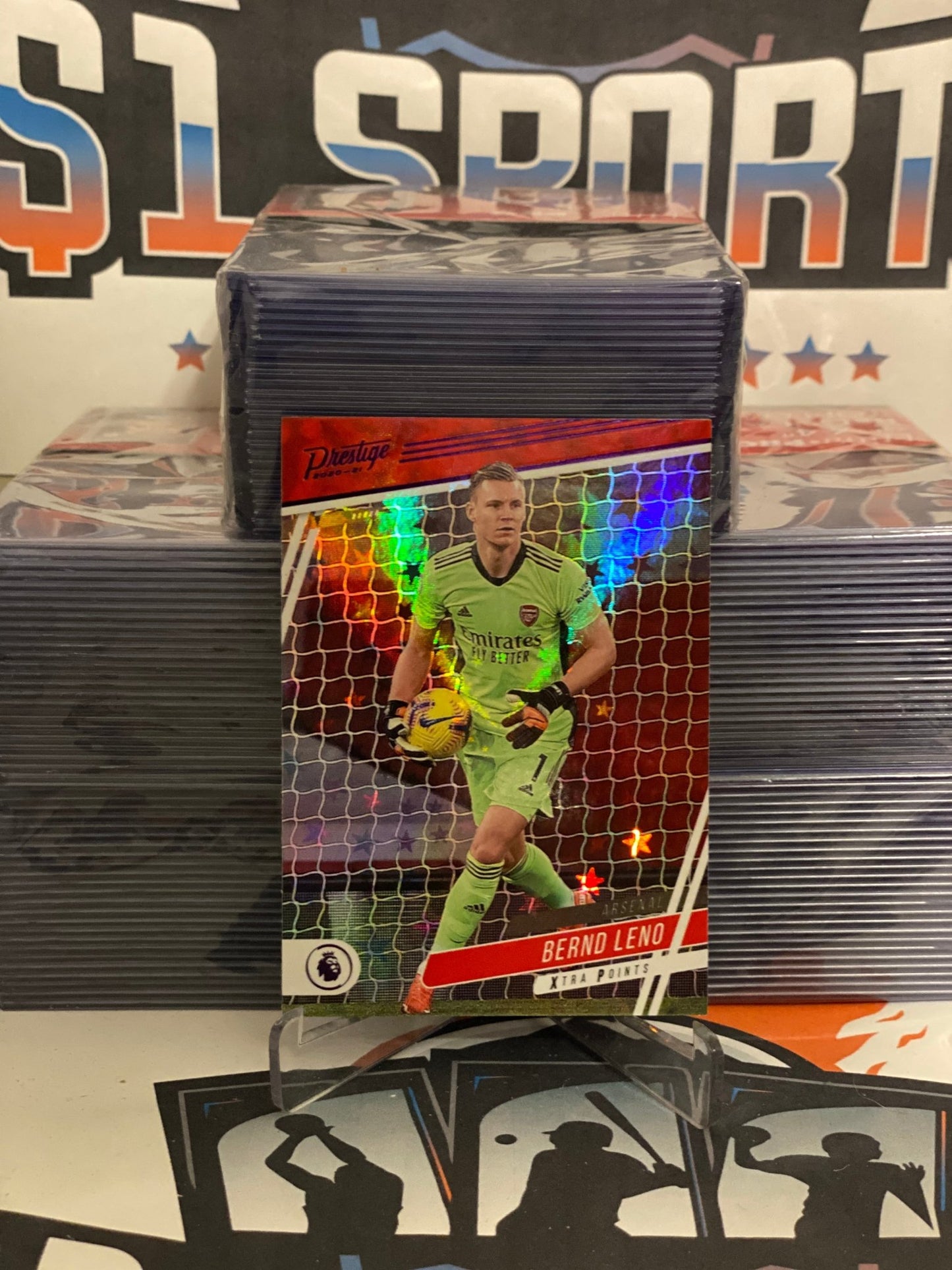 2020 Panini Chronicles (Purple Astro, Prestige) Premier League Bernd Leno #23