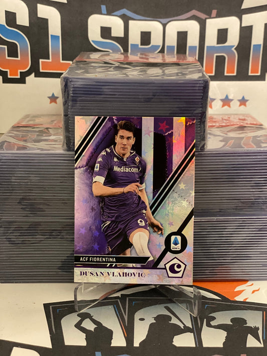 2020 Panini Chronicles (Purple Astro) Serie A Dusan Vlahovic #3