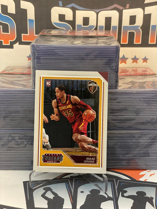 2020 Panini Chronicles (Threads) Isaac Okoro Rookie #89