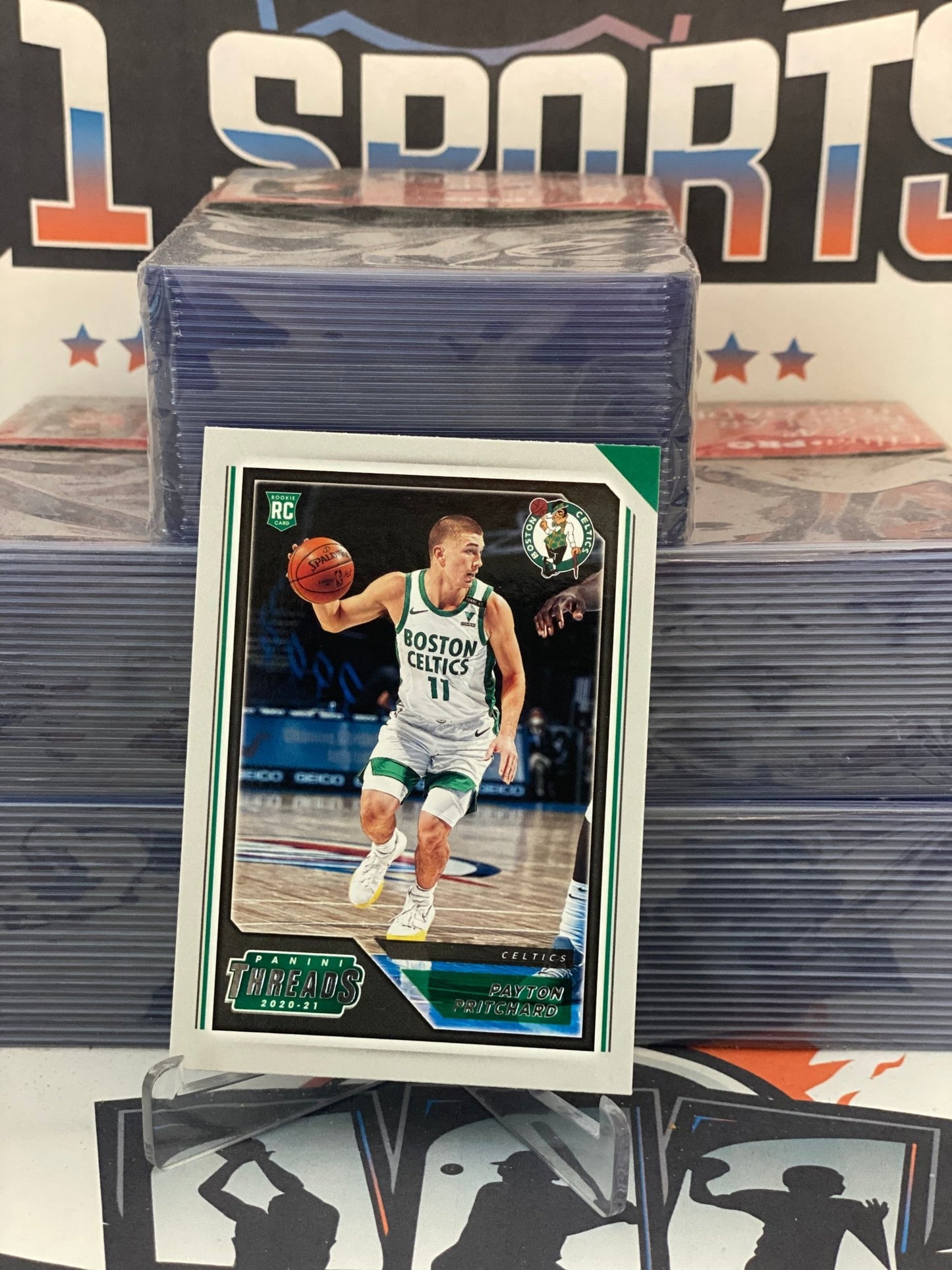 2020 Panini Chronicles (Threads) Payton Pritchard Rookie #81