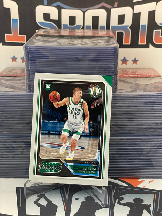 2020 Panini Chronicles (Threads) Payton Pritchard Rookie #81