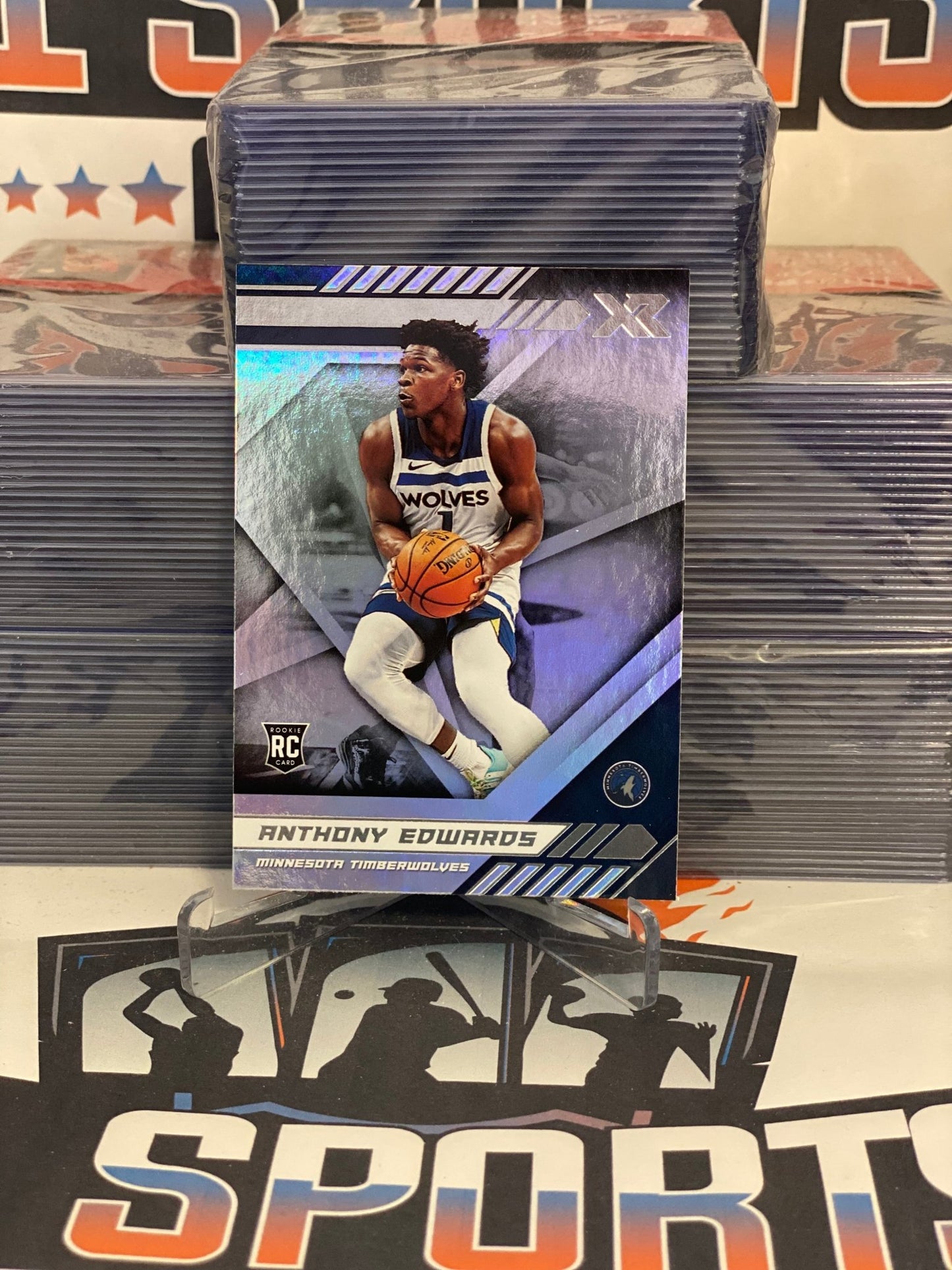 2020 Panini Chronicles (Xr) Anthony Edwards Rookie #87