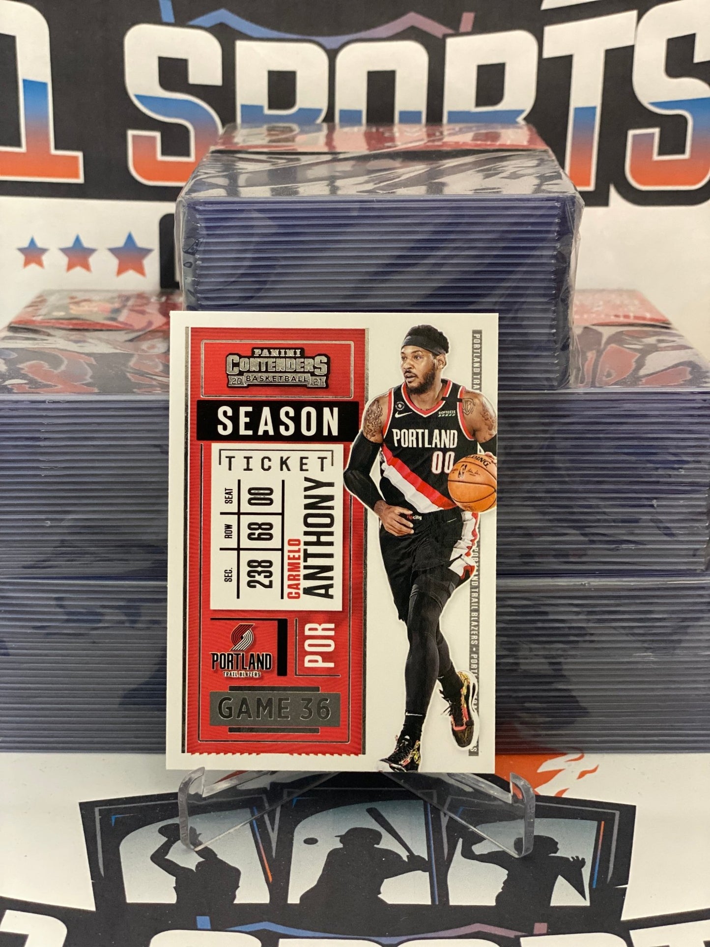 2020 Panini Contenders Carmelo Anthony #92