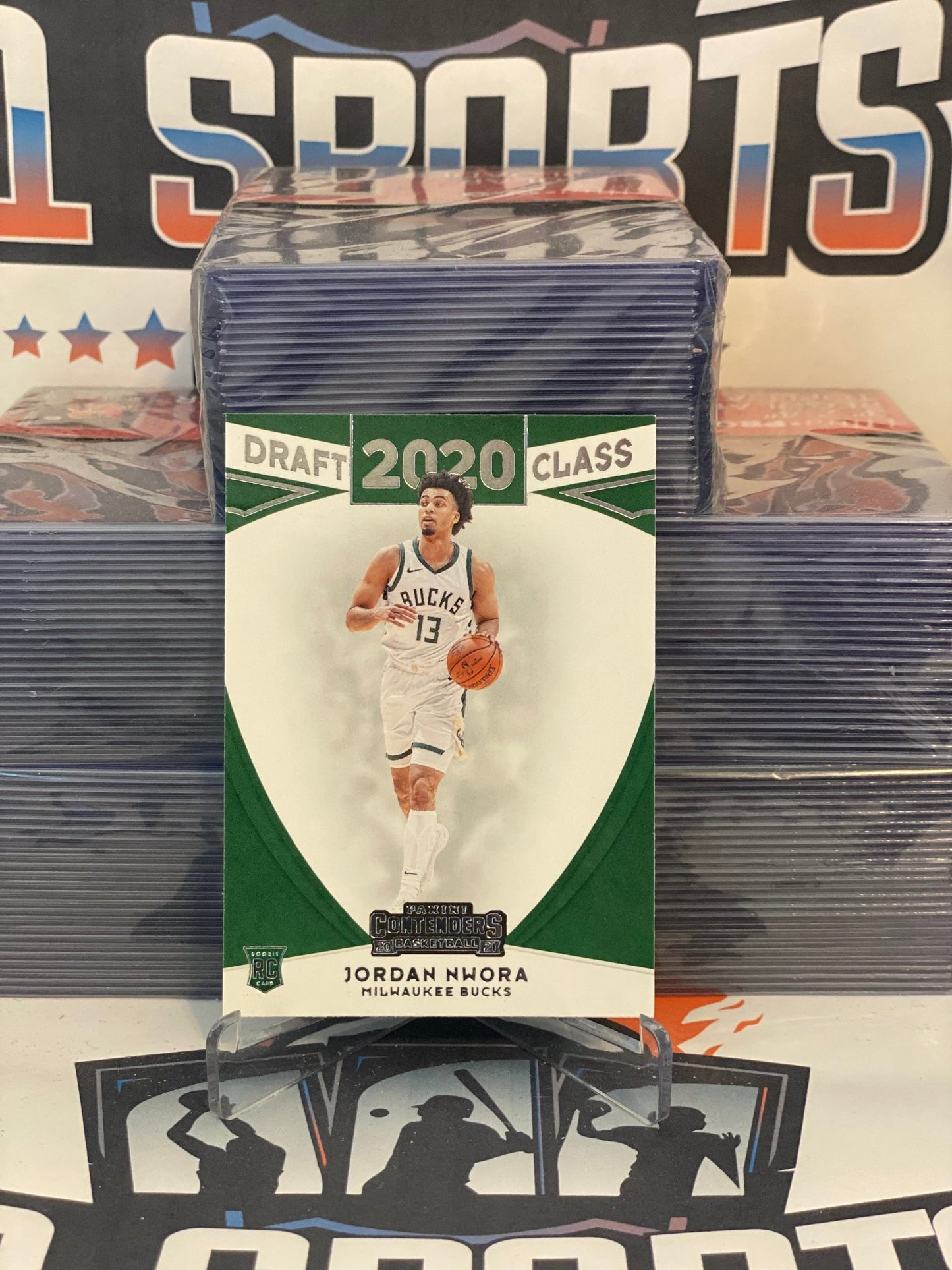 2020 Panini Contenders (Draft Class) Jordan Nwora Rookie #18