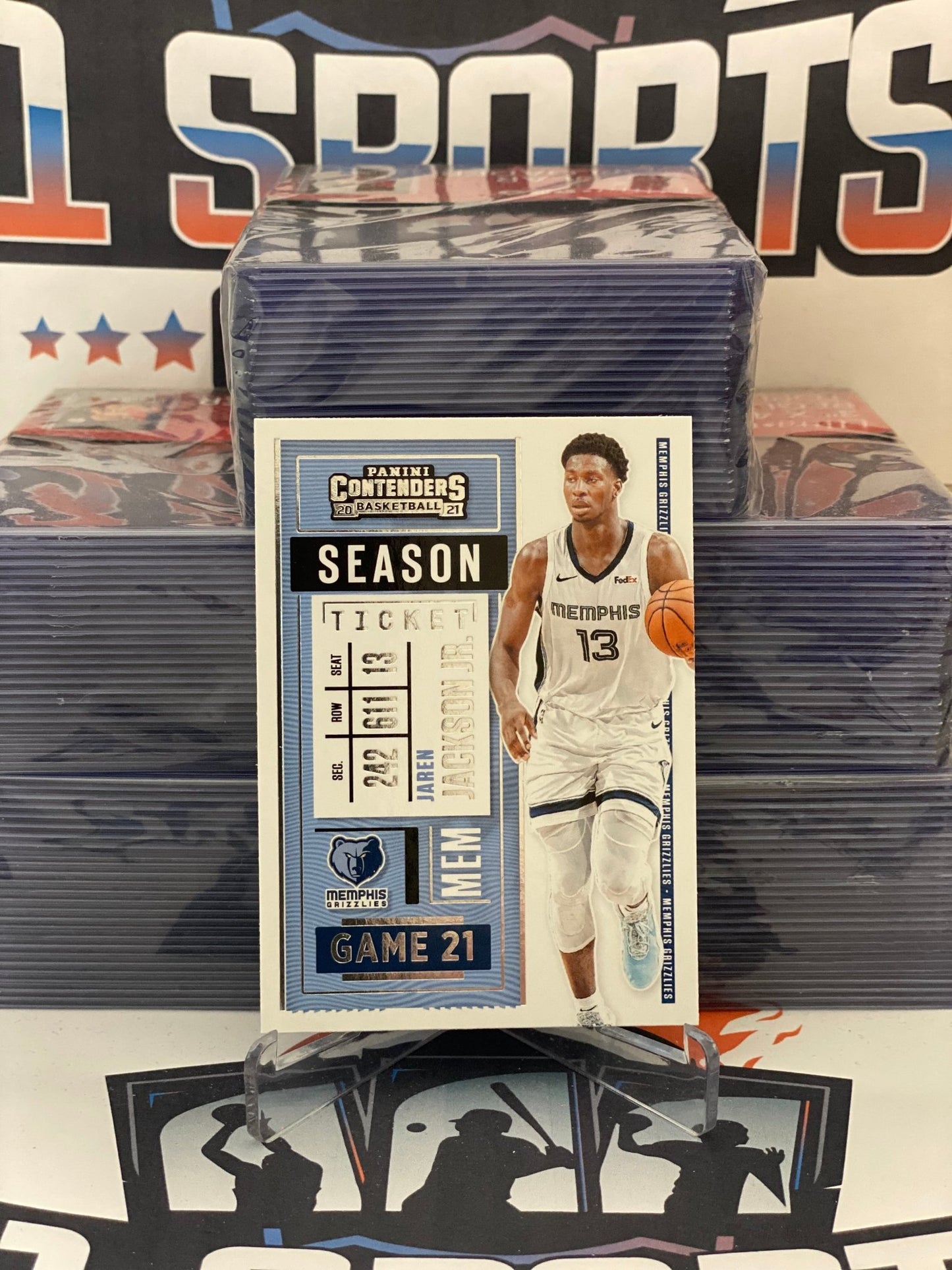 2020 Panini Contenders Jaren Jackson Jr. #47