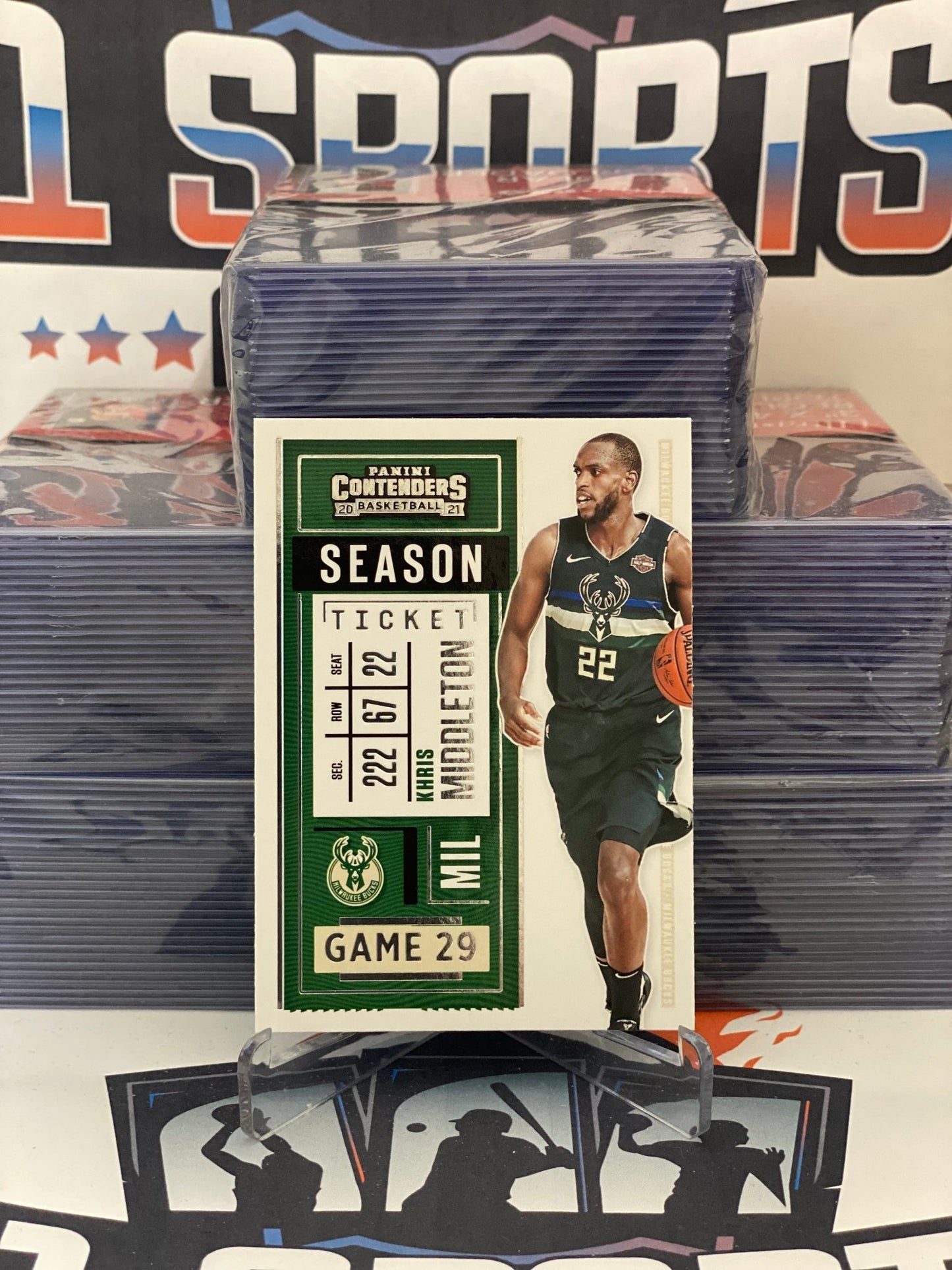 2020 Panini Contenders Khris Middleton #13