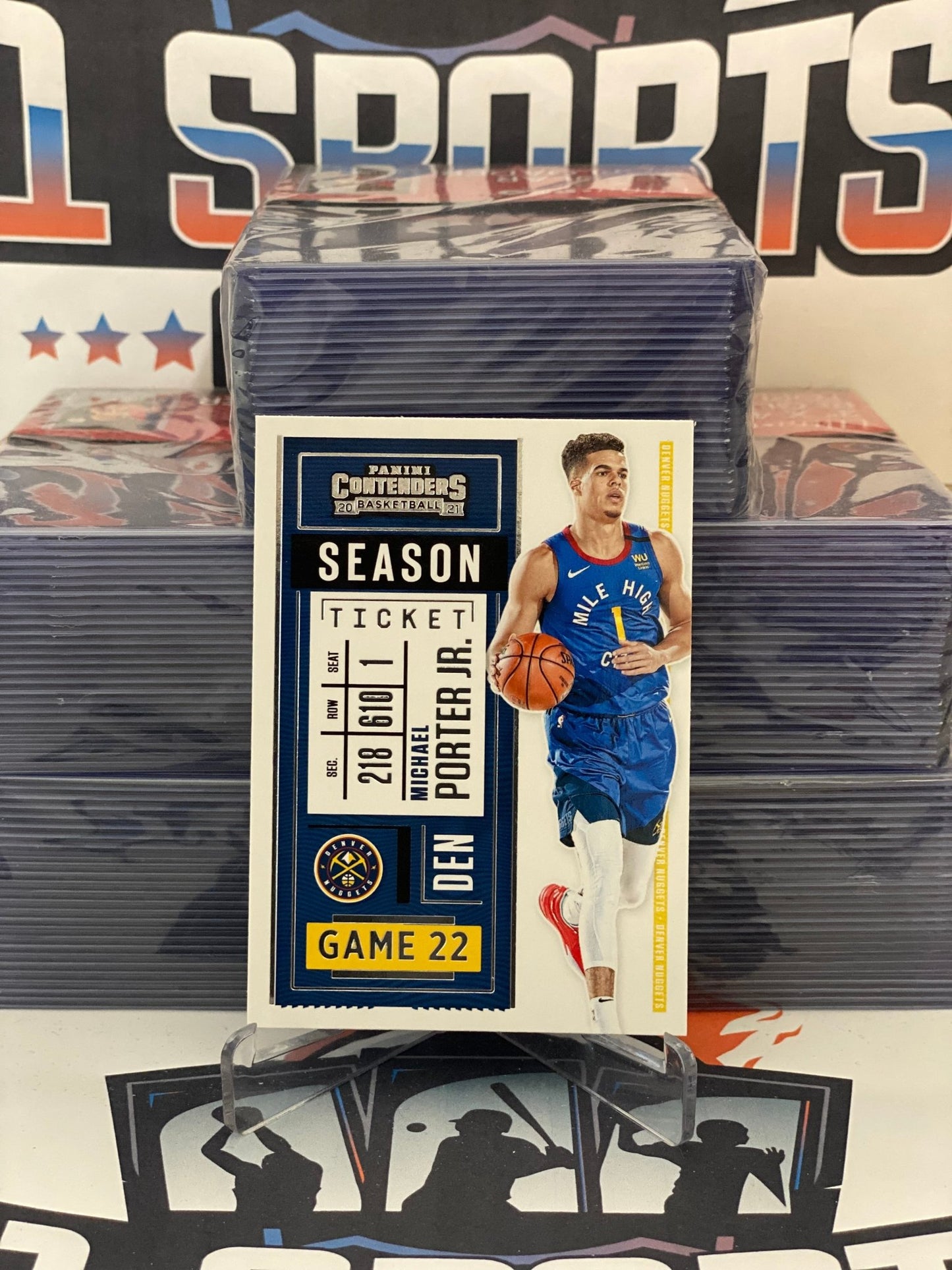 2020 Panini Contenders Michael Porter Jr. #97