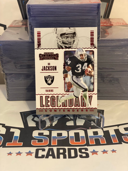 2020 Panini Contenders (Red; Legendary) Bo Jackson #LC-BJA