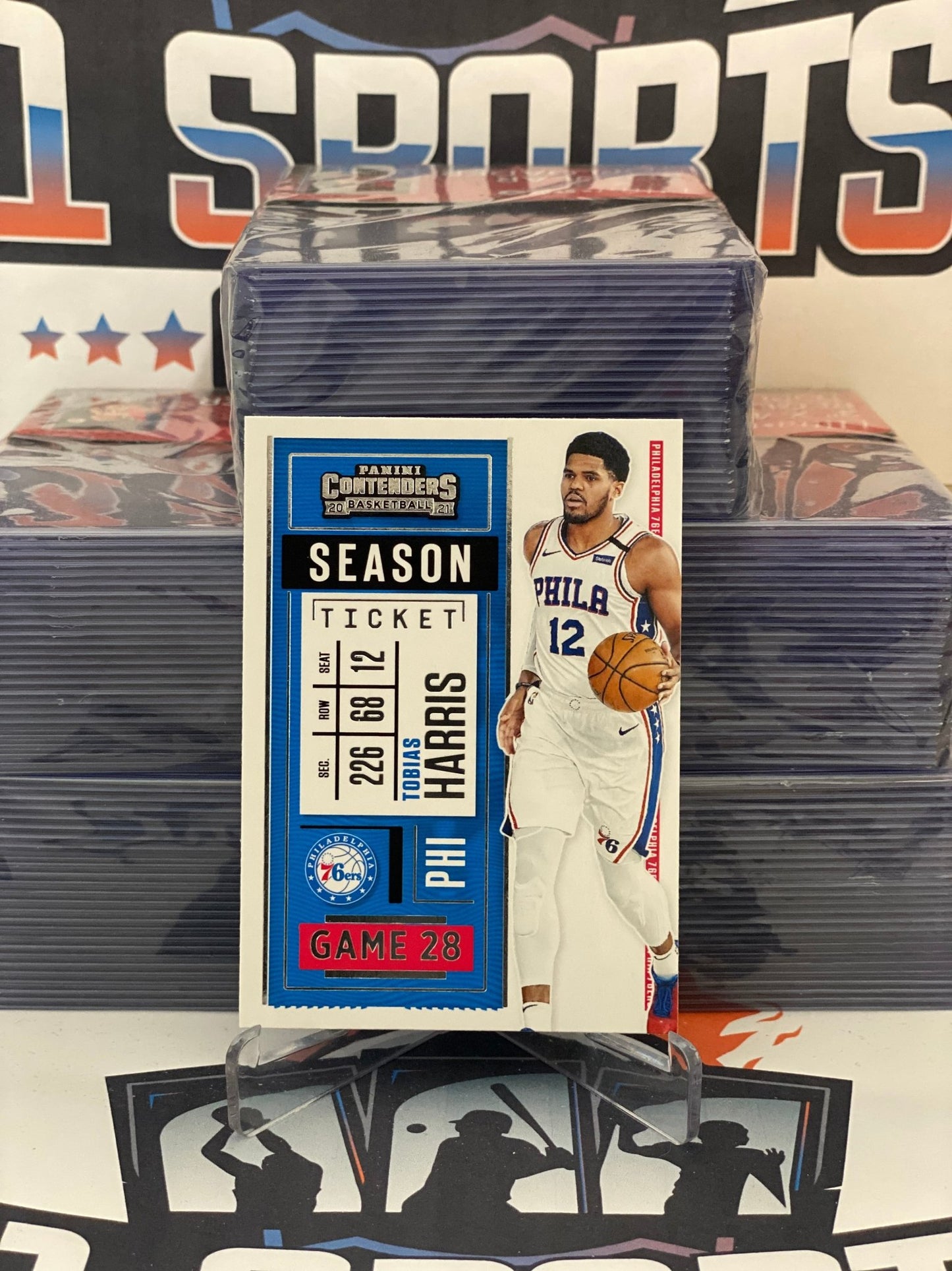 2020 Panini Contenders Tobias Harris #70