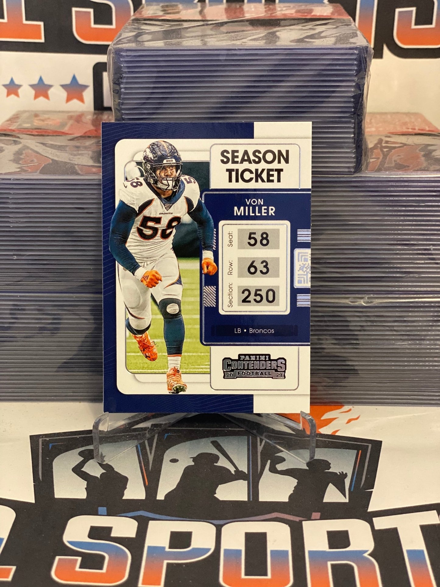 2020 Panini Contenders Von Miller #30