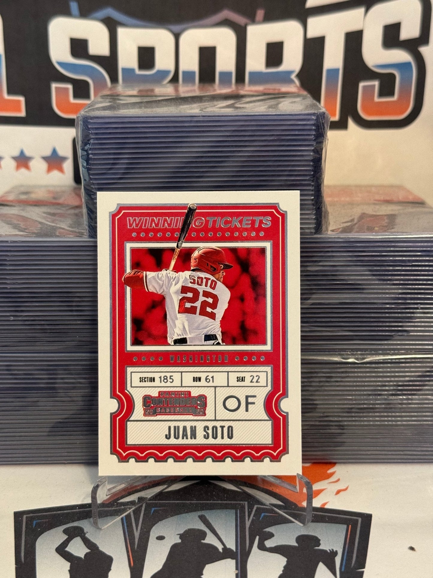 2020 Panini Contenders (Winning Tickets) Juan Soto #WT-12
