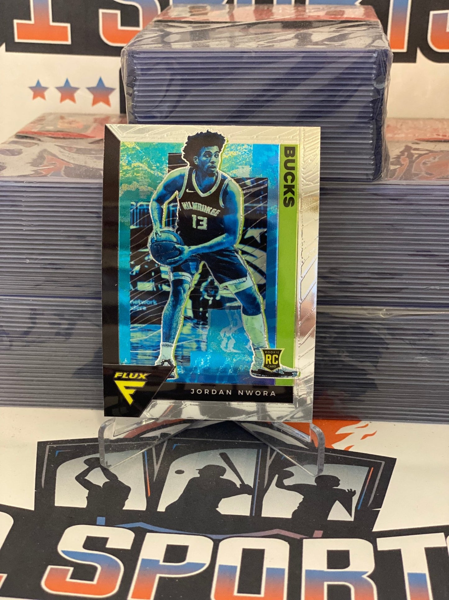 2020 Panini Flux Jordan Nwora Rookie #237