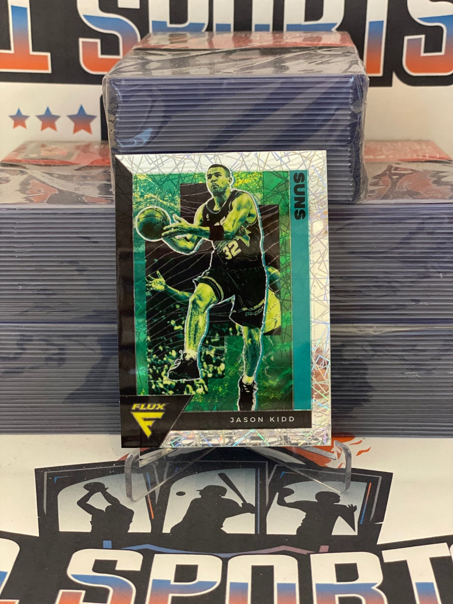 2020 Panini Flux (Silver Laser Prizm) Jason Kidd #192