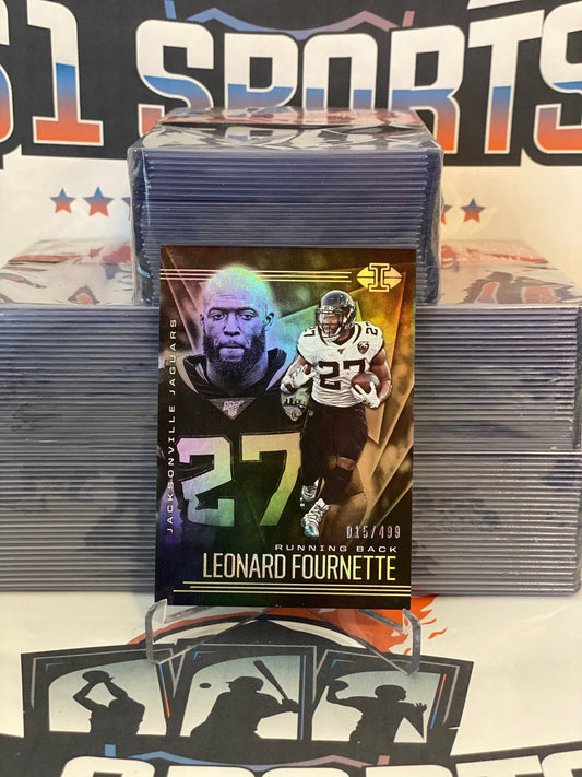 2020 Panini Illusions (Bronze, 015/499) Leonard Fournette #67