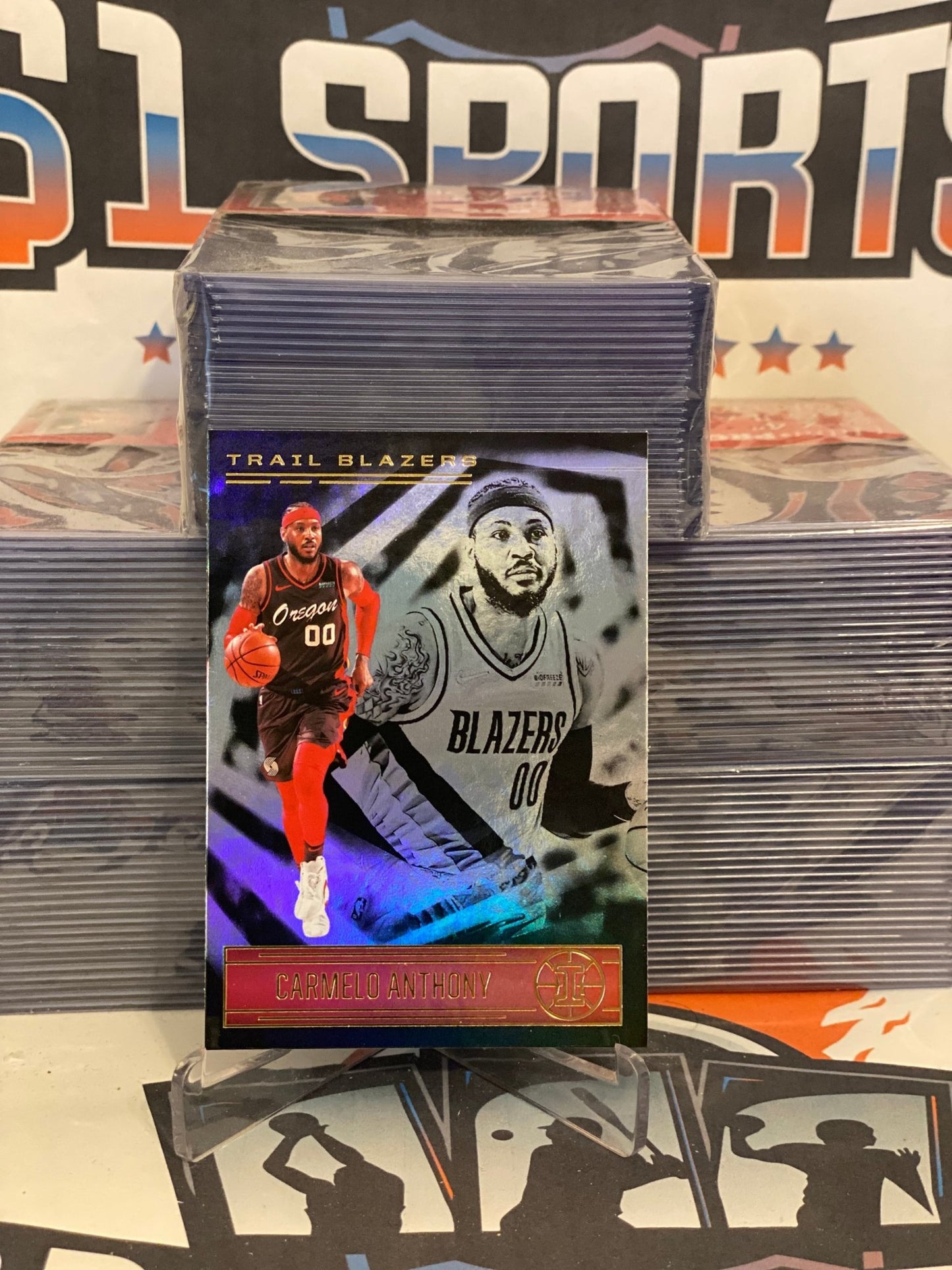 2020 Panini Illusions Carmelo Anthony #55