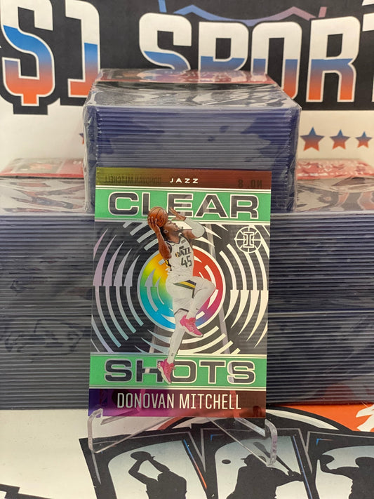 2020 Panini Illusions (Clear Shots) Donovan Mitchell #8