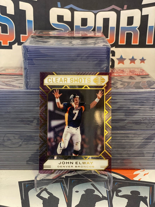 2020 Panini Illusions (Clear Shots) John Elway #15