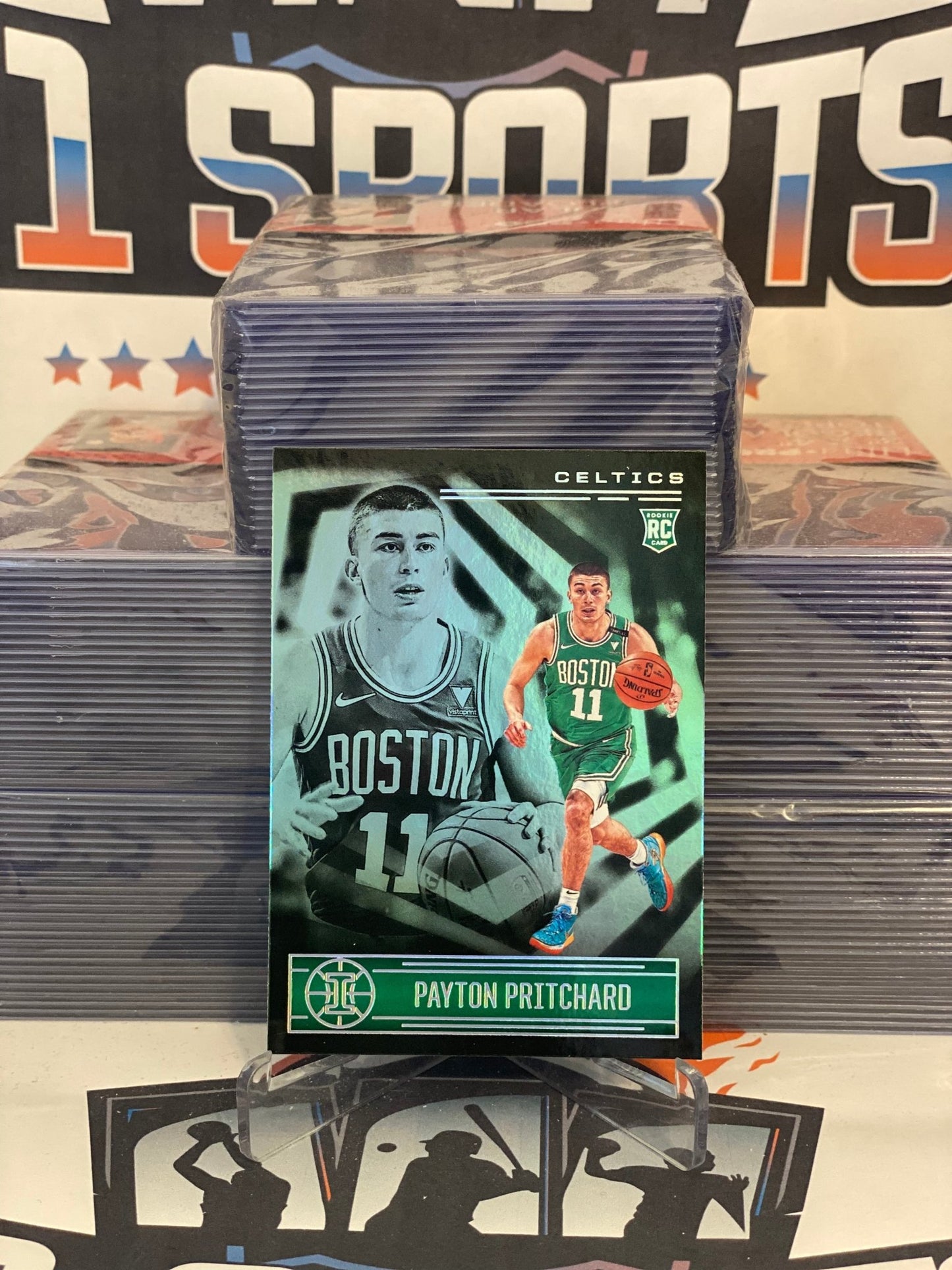 2020 Panini Illusions (Emerald) Payton Pritchard Rookie #192