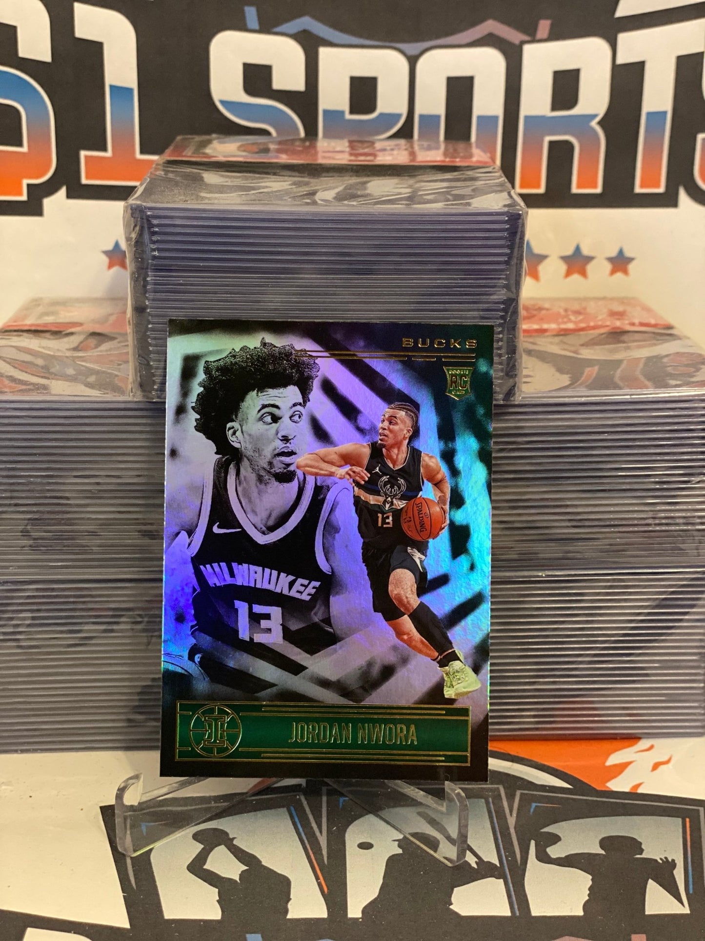 2020 Panini Illusions Jordan Nwora Rookie #174