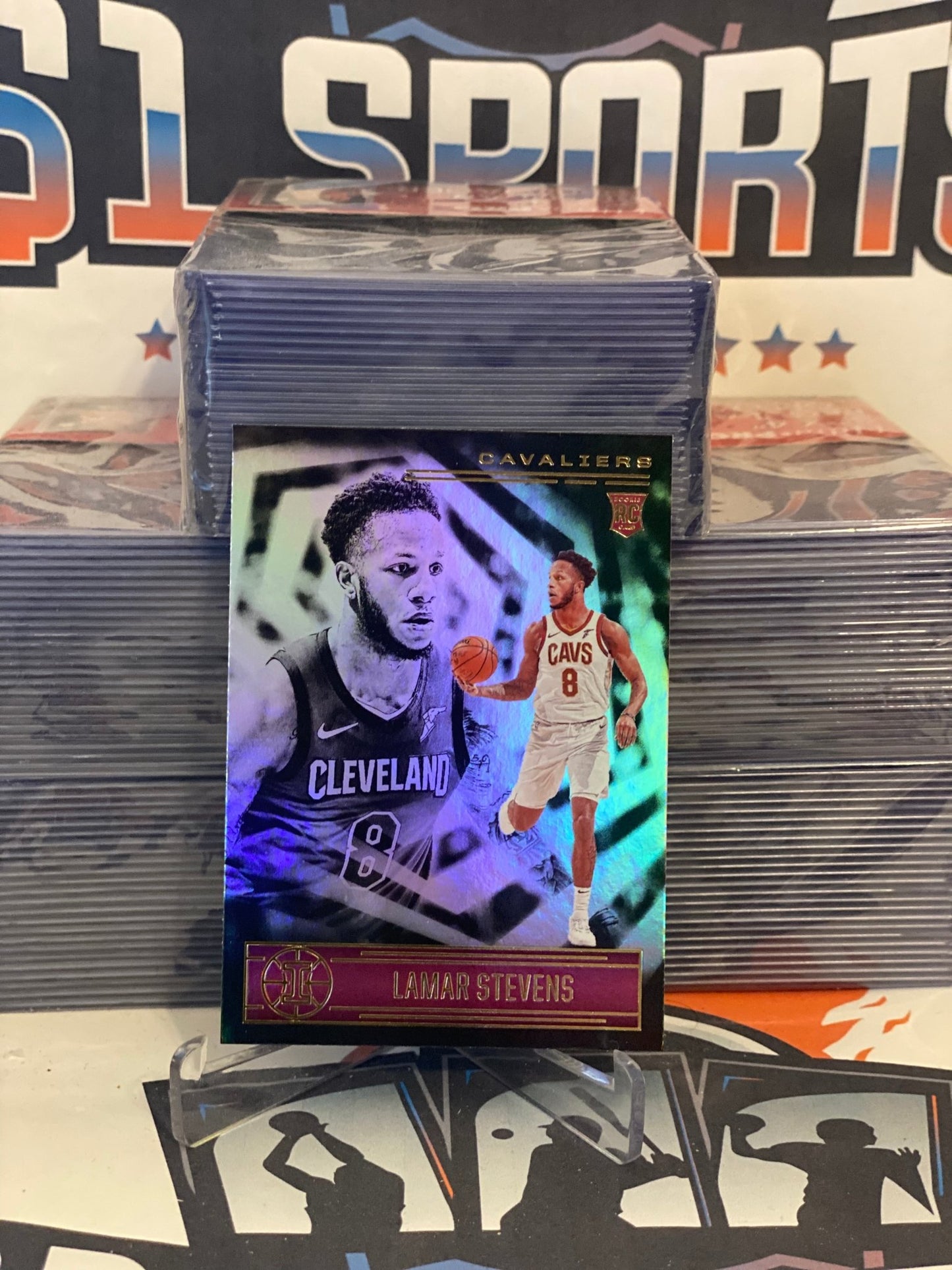 2020 Panini Illusions Lamar Stevens Rookie #180