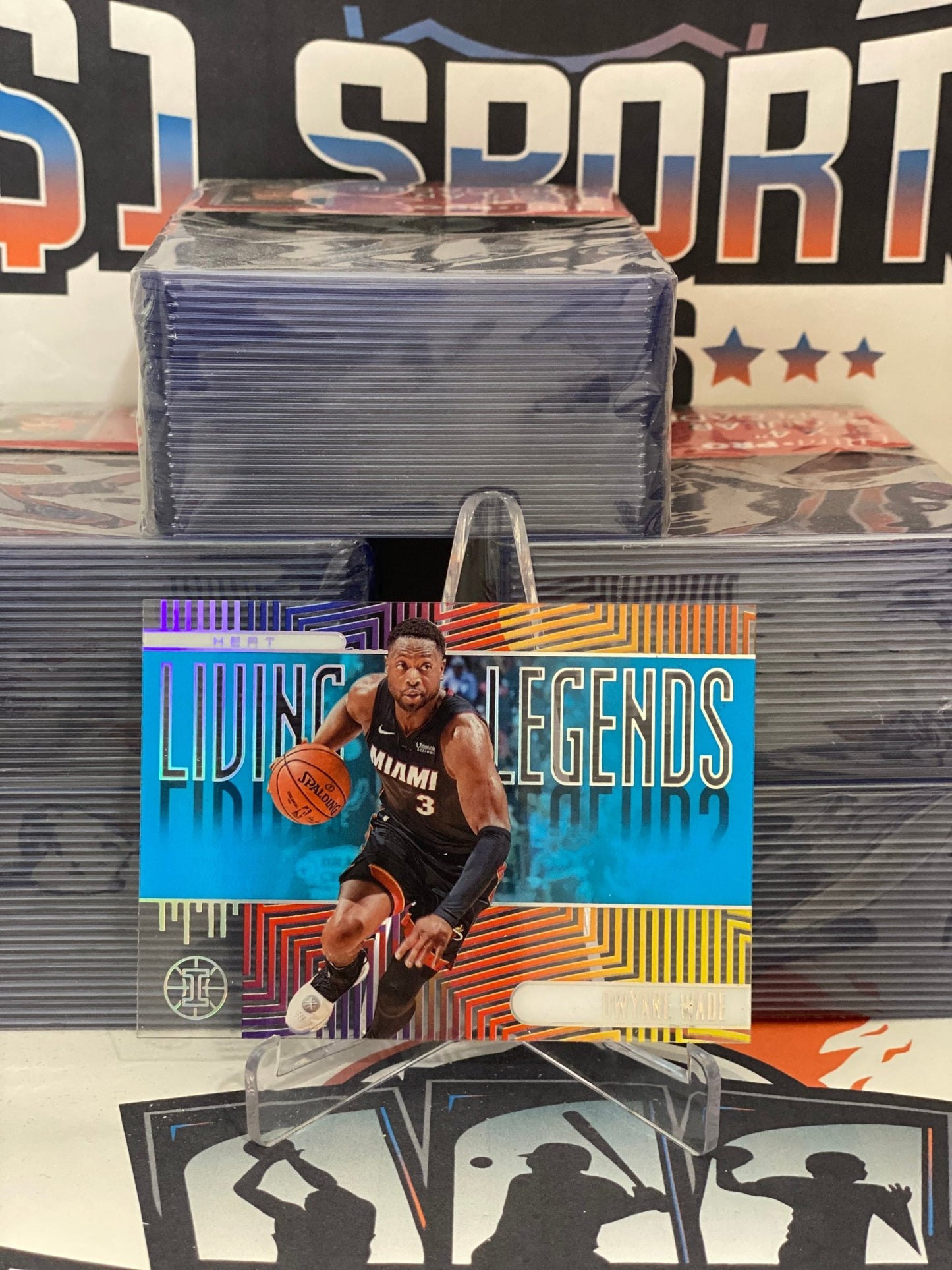 2020 Panini Illusions (Living Legends) Dwyane Wade #20