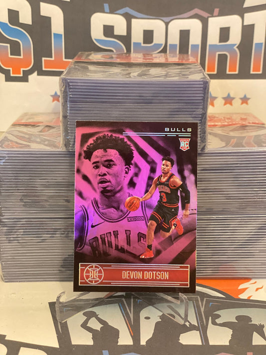 2020 Panini Illusions (Pink) Devon Dotson Rookie #181