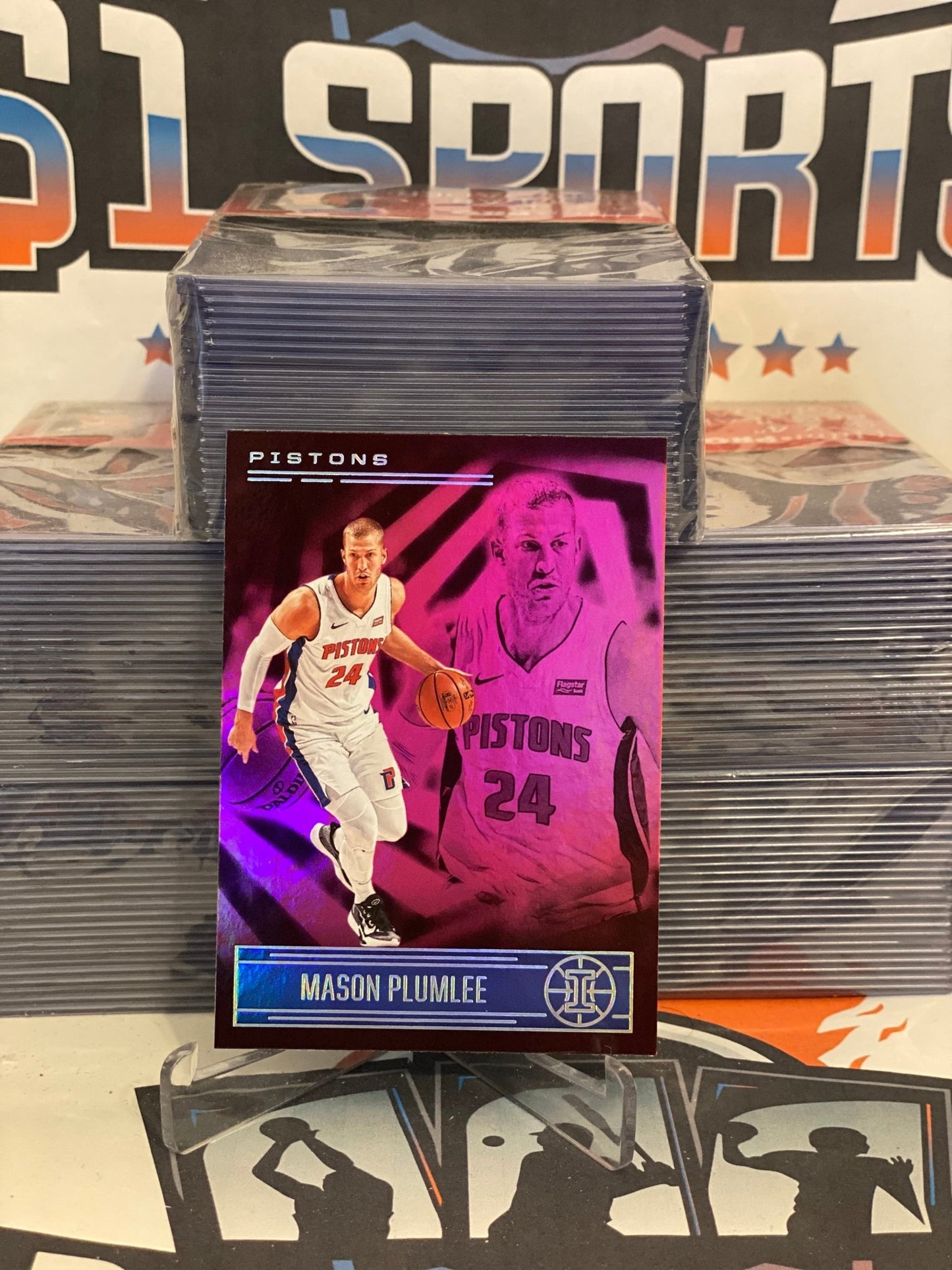 2020 Panini Illusions (Pink) Mason Plumlee #61