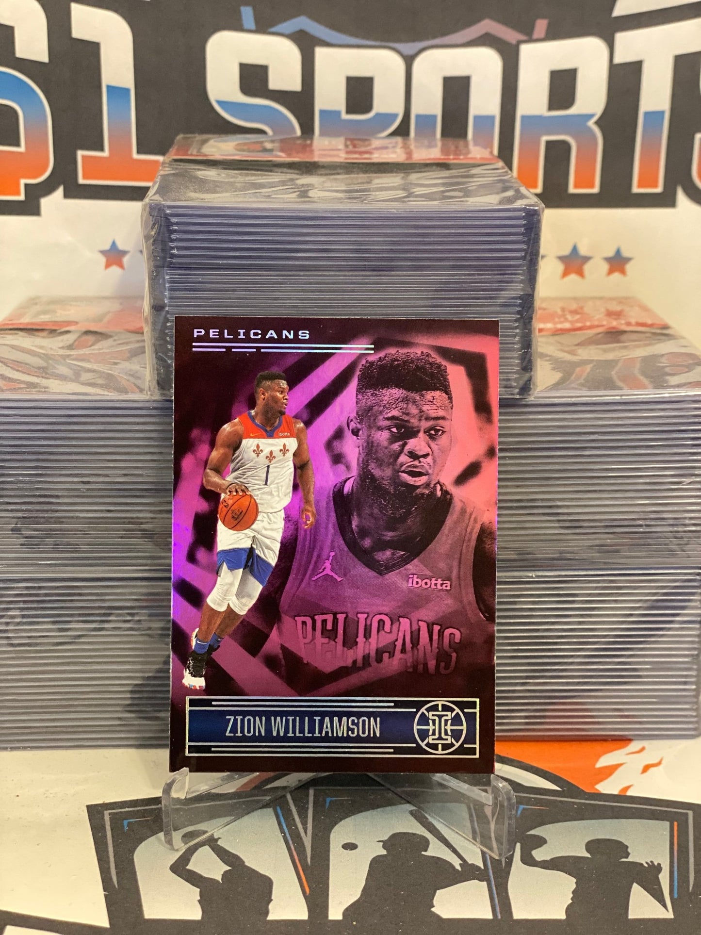 2020 Panini Illusions (Pink) Zion Williamson #116