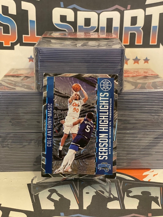 2020 Panini Illusions (Season Highlights) Cole Anthony Rookie #2