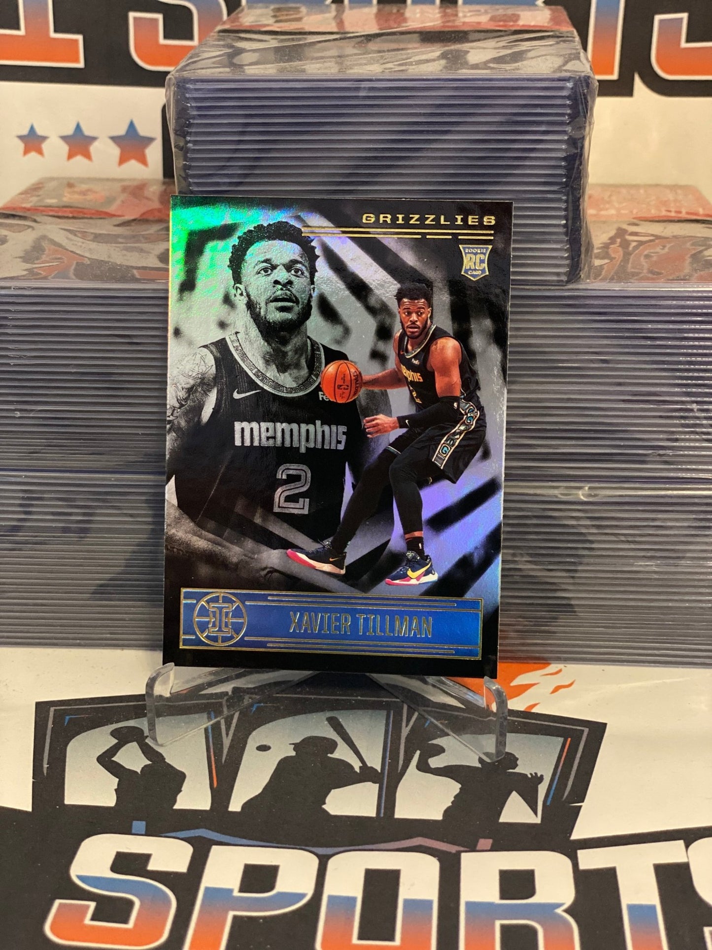 2020 Panini Illusions Xavier Tillman Rookie #194