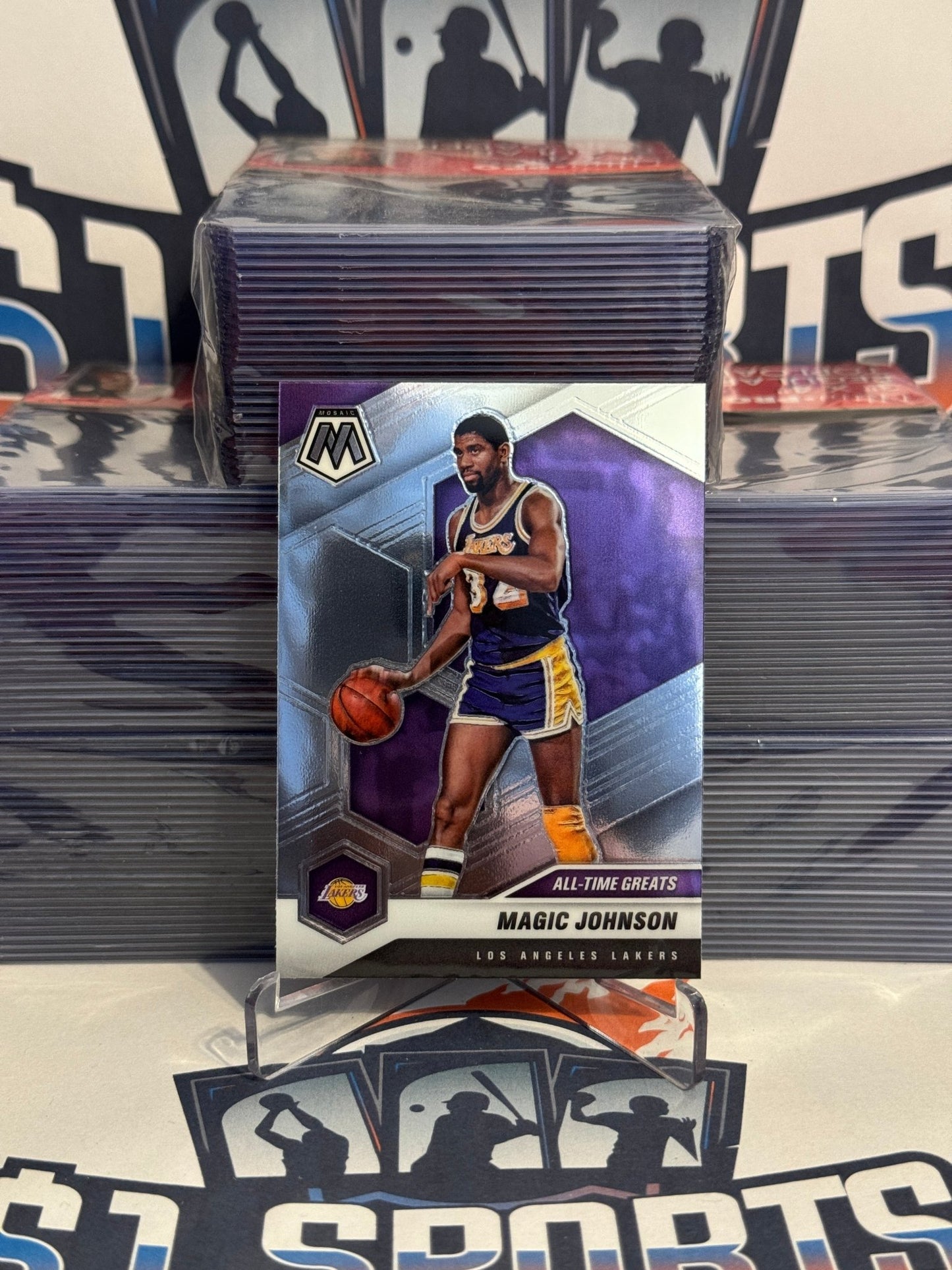 2020 Panini Mosaic (All-Time Greats) Magic Johnson #288